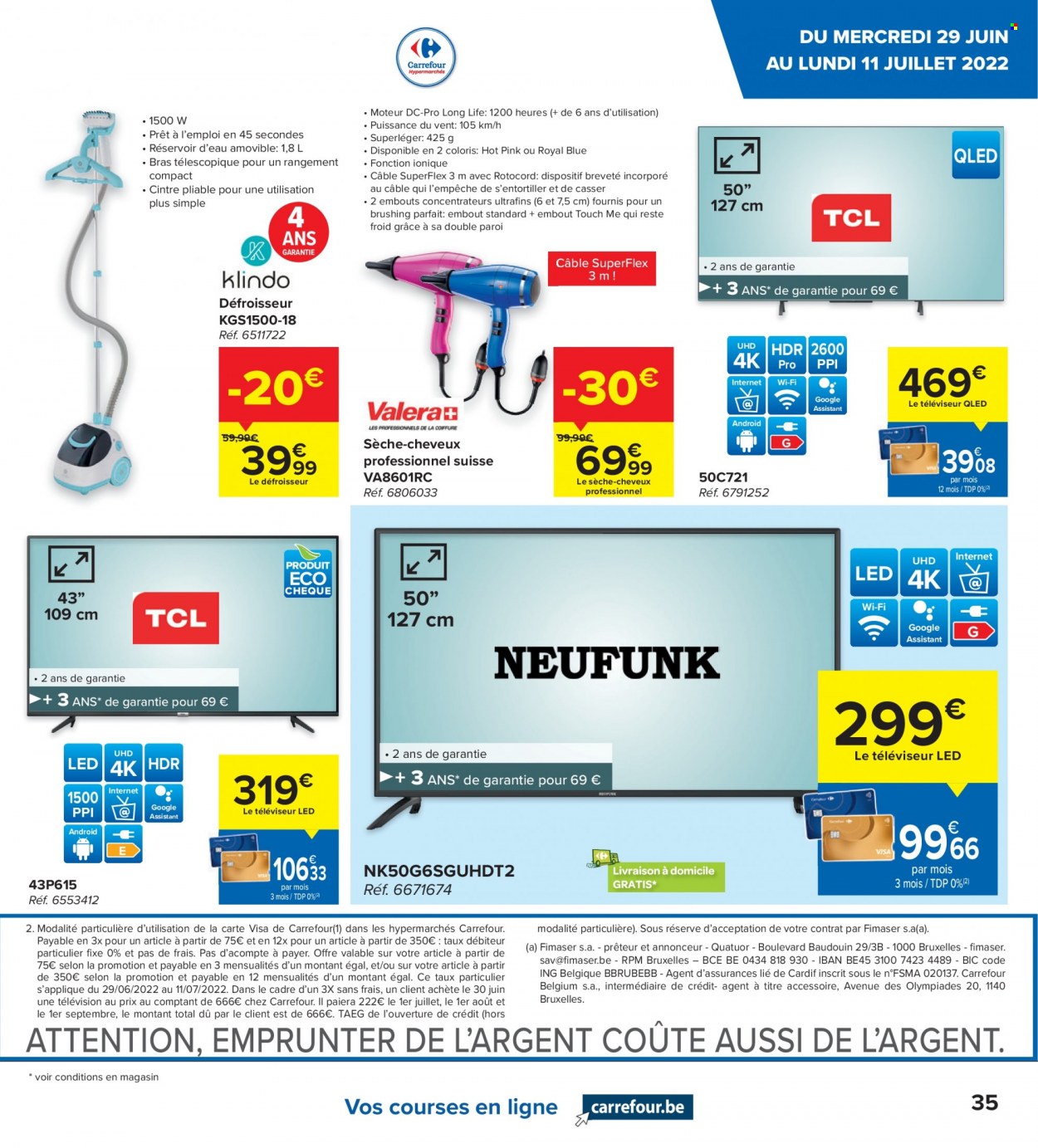 Catalogue Carrefour hypermarkt - 29.6.2022 - 11.7.2022. Page 15.