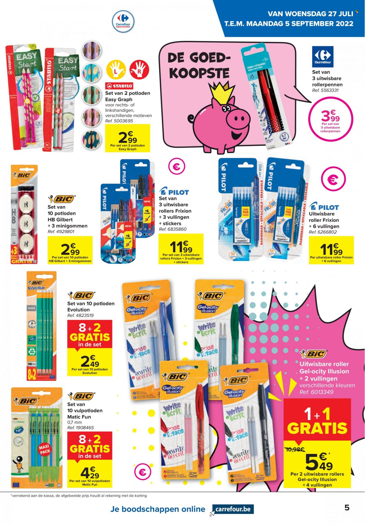 Catalogue Carrefour hypermarkt - 27.7.2022 - 5.9.2022. Page 5.