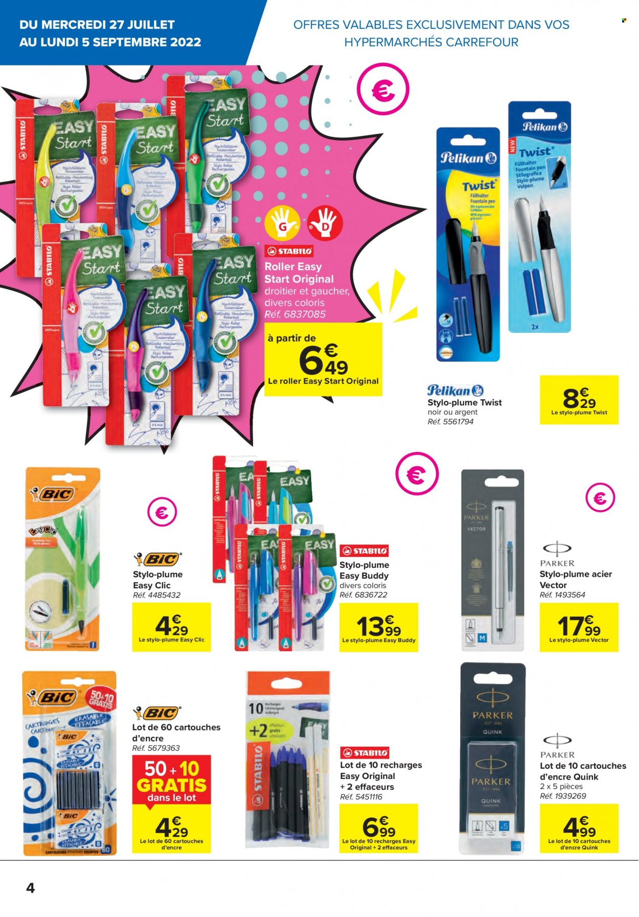 Catalogue Carrefour hypermarkt - 27.7.2022 - 5.9.2022. Page 4.