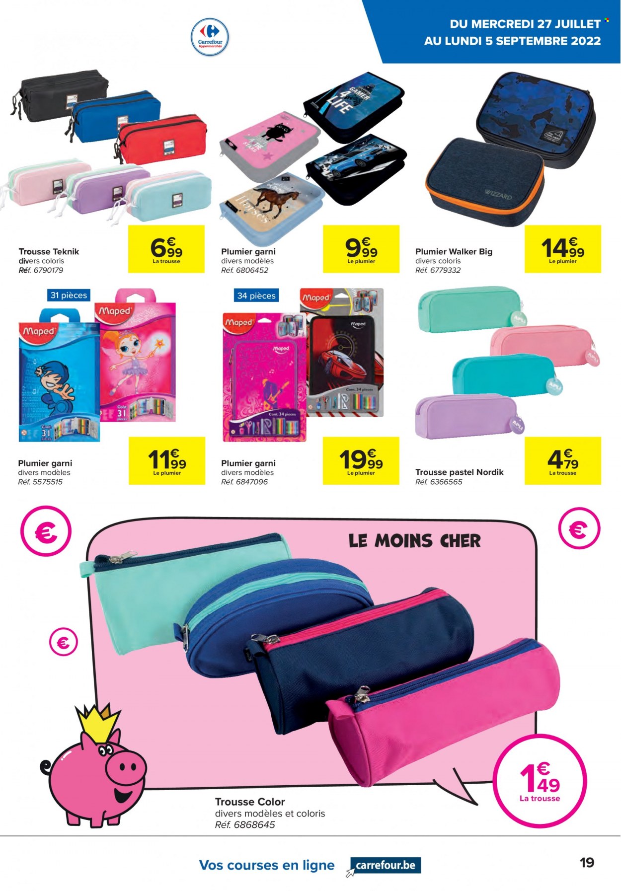 Catalogue Carrefour hypermarkt - 27.7.2022 - 5.9.2022. Page 19.
