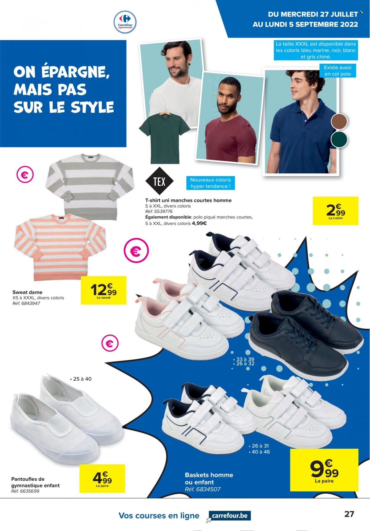 Catalogue Carrefour hypermarkt - 27.7.2022 - 5.9.2022. Page 27.