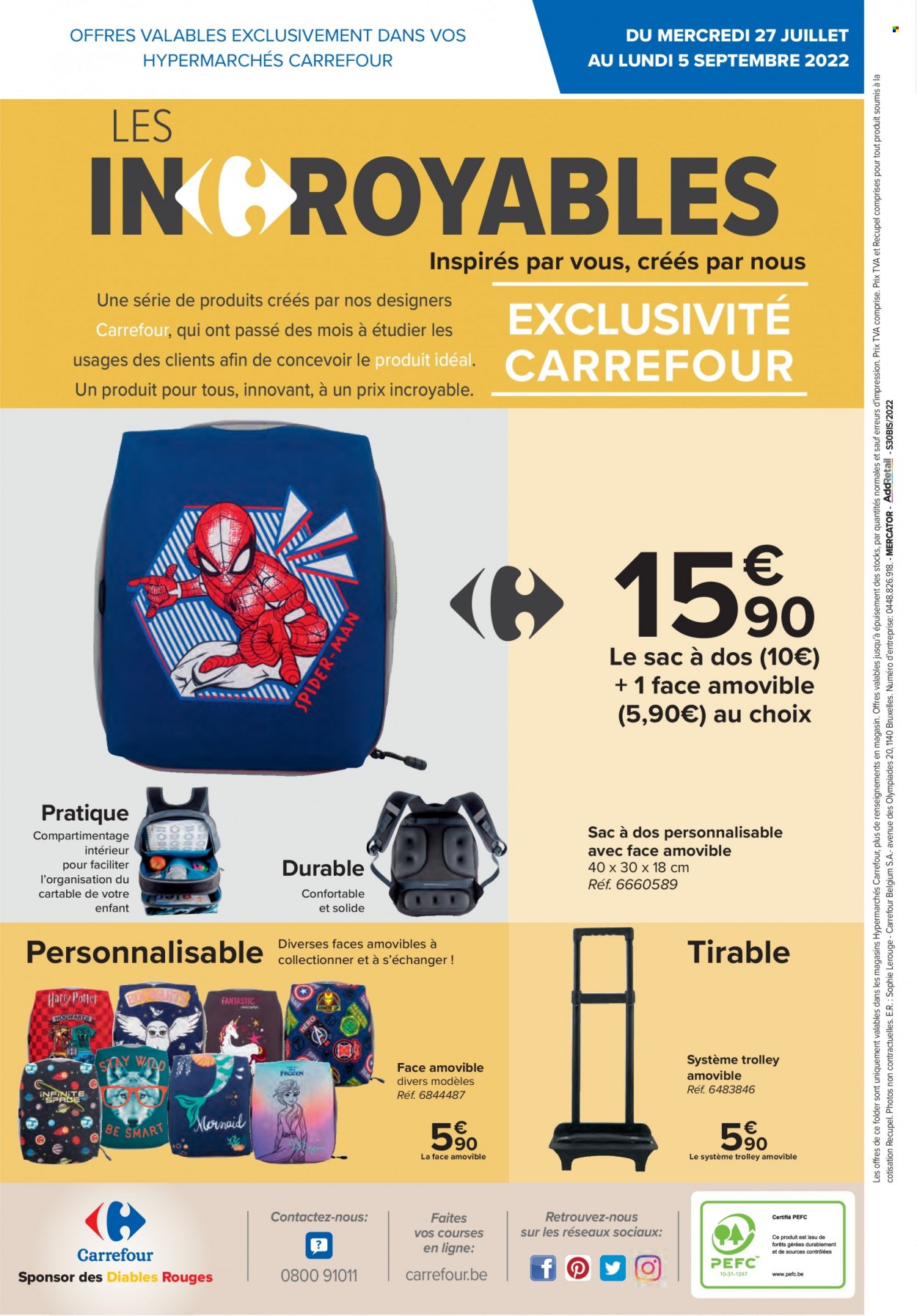 Catalogue Carrefour hypermarkt - 27.7.2022 - 5.9.2022. Page 32.