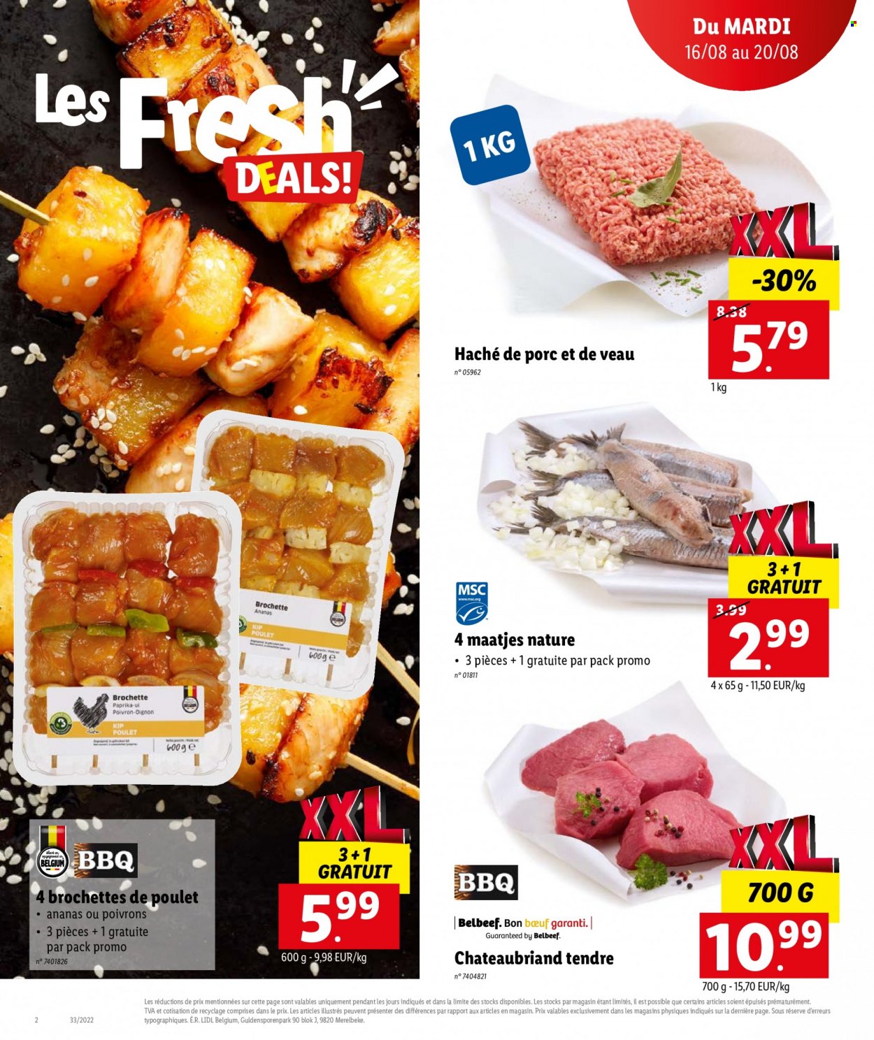 Catalogue Lidl - 16.8.2022 - 20.8.2022. Page 2.