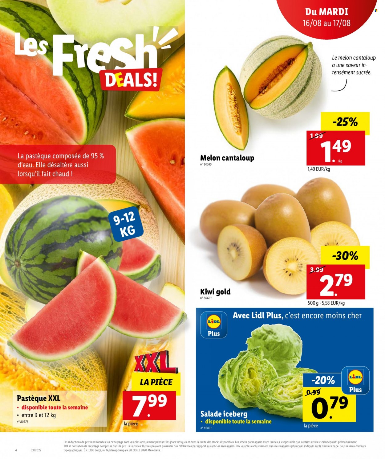 Catalogue Lidl - 16.8.2022 - 20.8.2022. Page 4.
