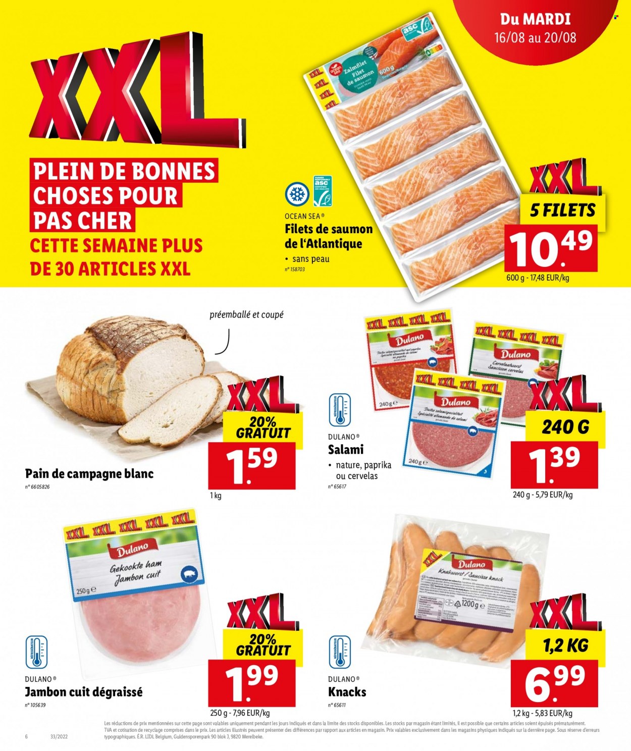 Catalogue Lidl - 16.8.2022 - 20.8.2022. Page 6.