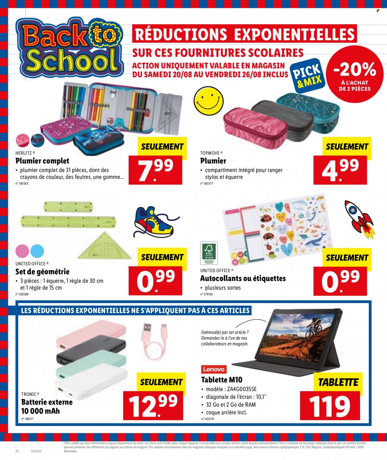 Catalogue Lidl - 16.8.2022 - 20.8.2022. Page 22.