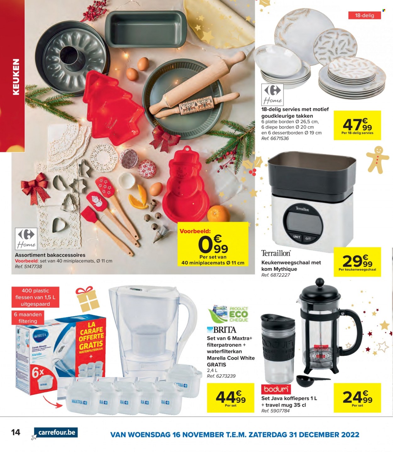 Catalogue Carrefour hypermarkt - 16.11.2022 - 31.12.2022. Page 14.
