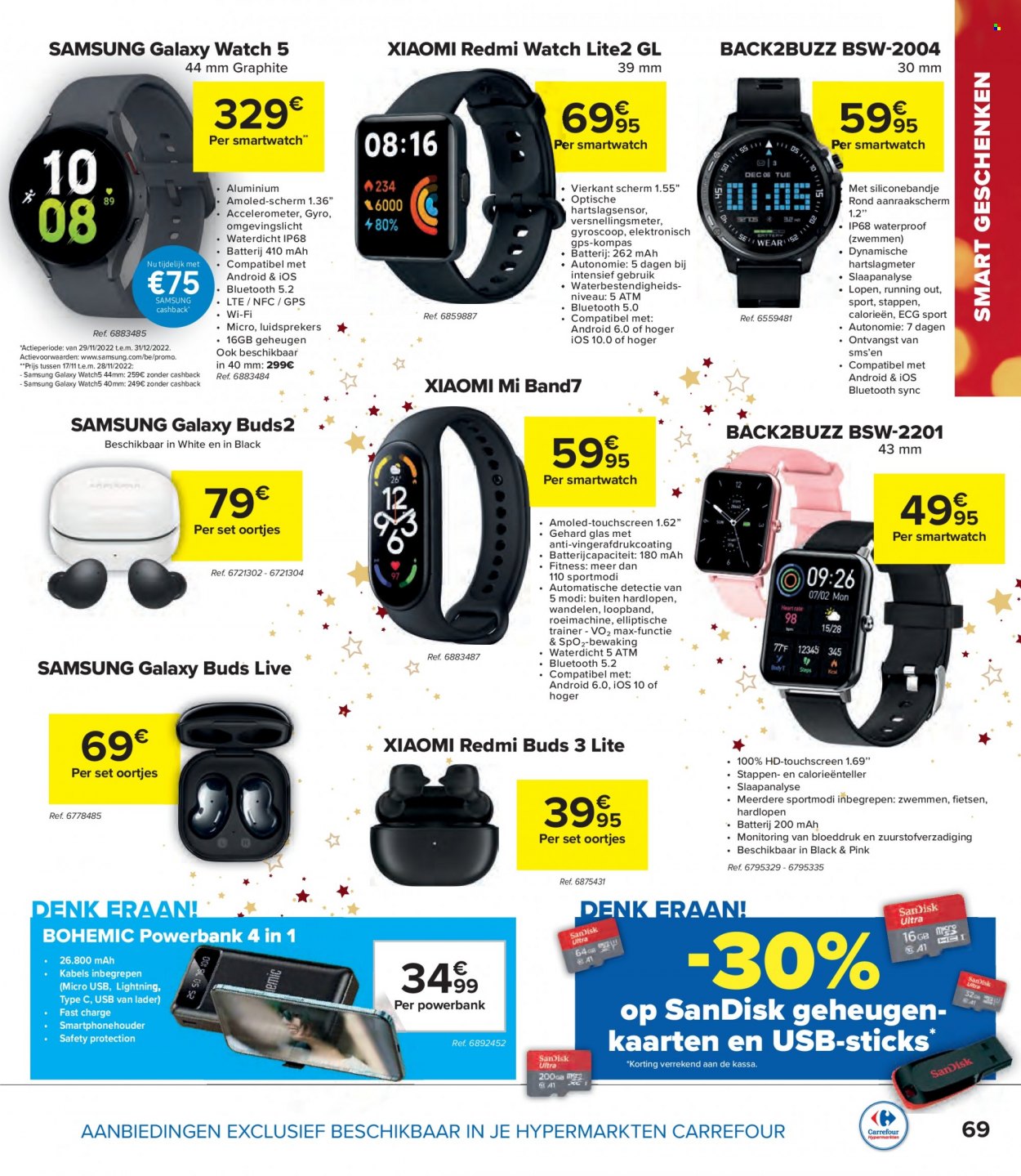Catalogue Carrefour hypermarkt - 16.11.2022 - 31.12.2022. Page 69.