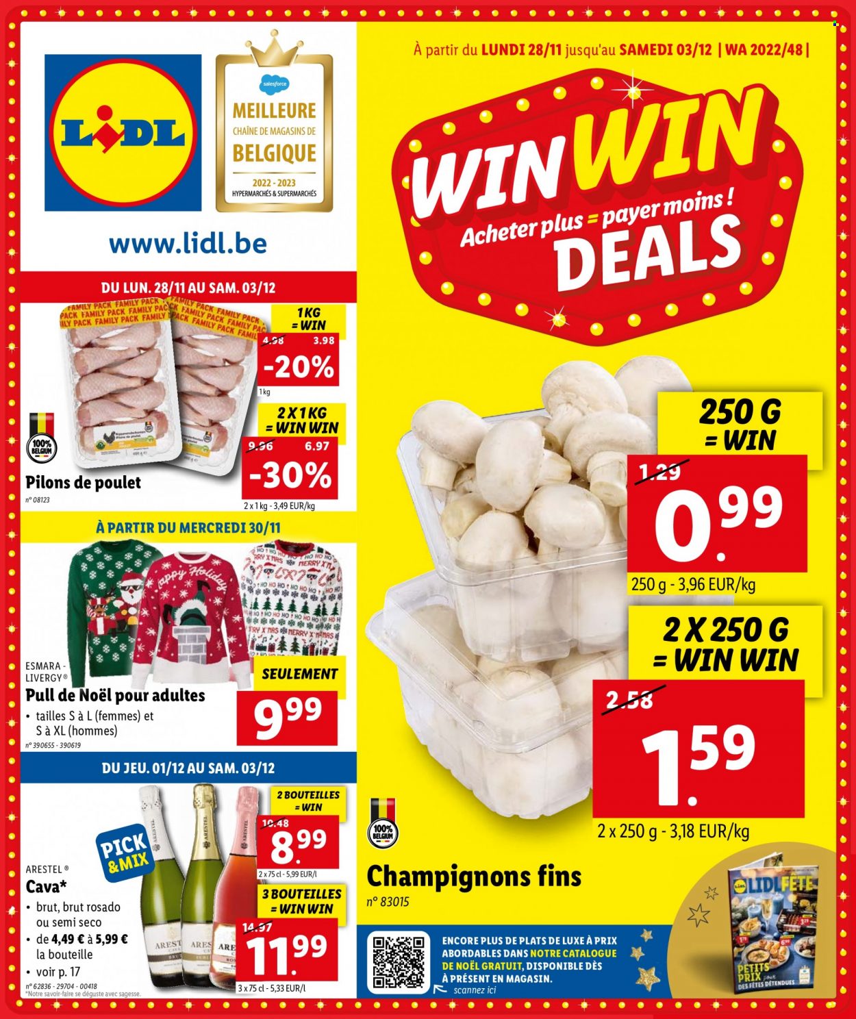 Catalogue Lidl - 28.11.2022 - 3.12.2022. Page 1.