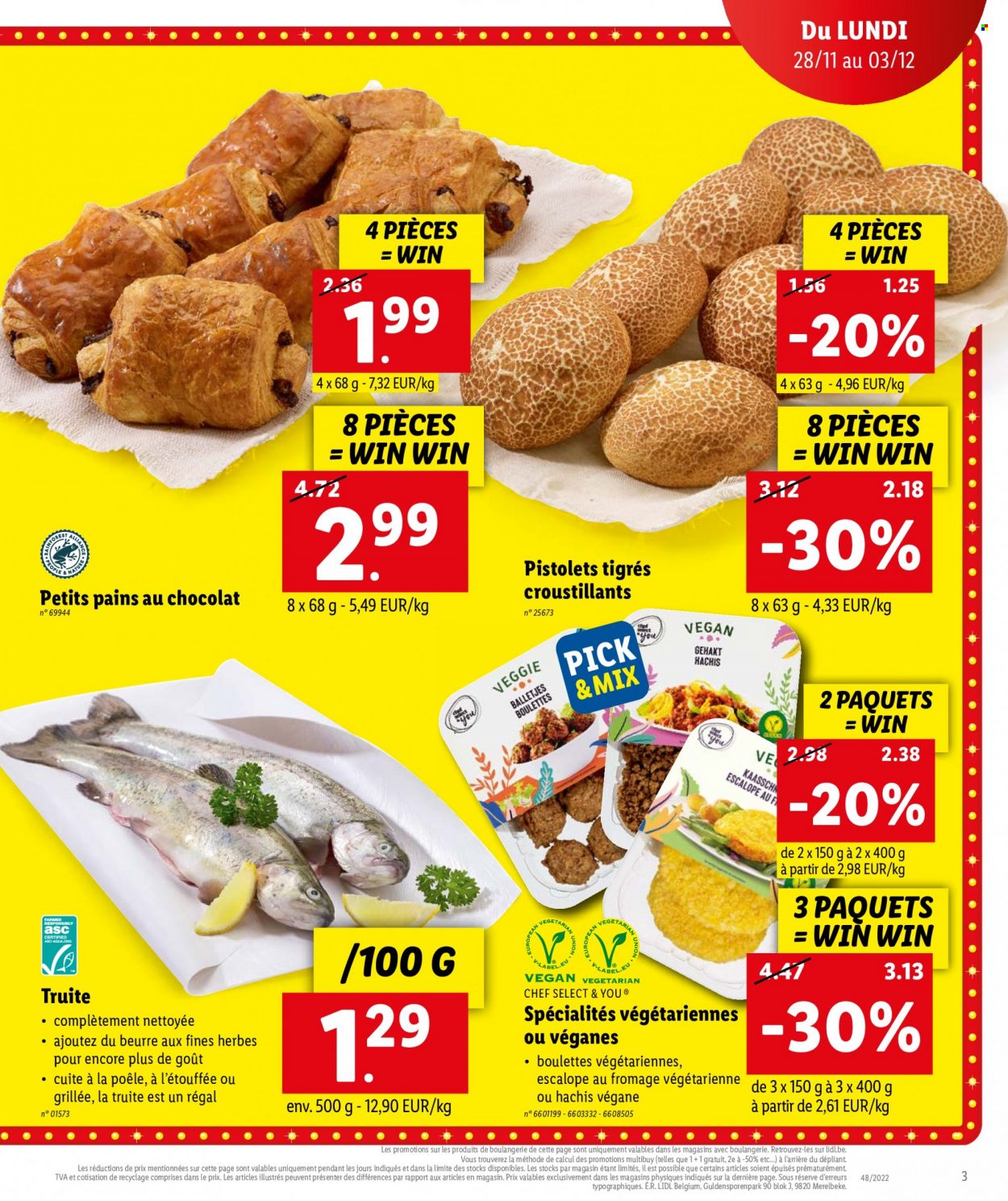 Catalogue Lidl - 28.11.2022 - 3.12.2022. Page 3.