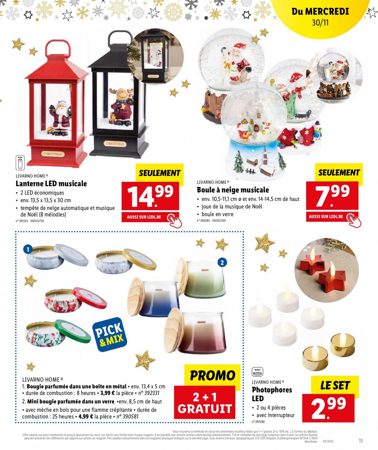 Catalogue Lidl - 28.11.2022 - 3.12.2022. Page 13.