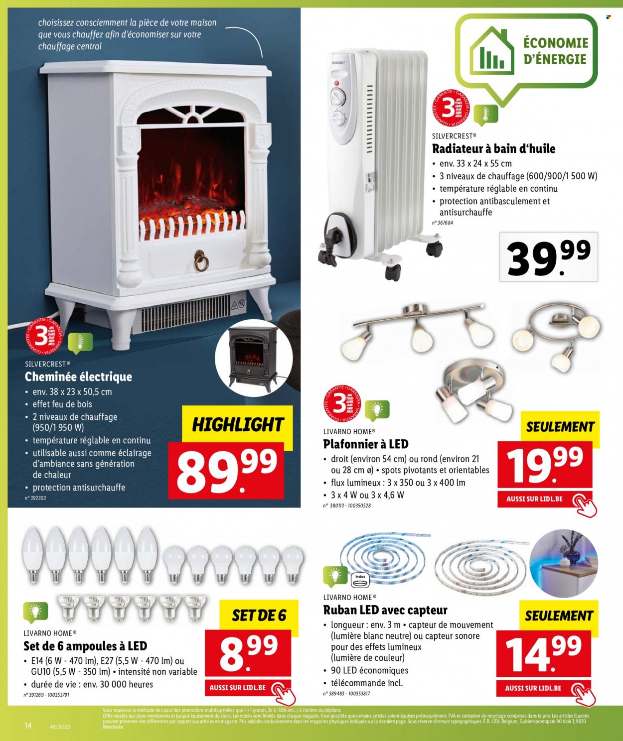Catalogue Lidl - 28.11.2022 - 3.12.2022. Page 14.