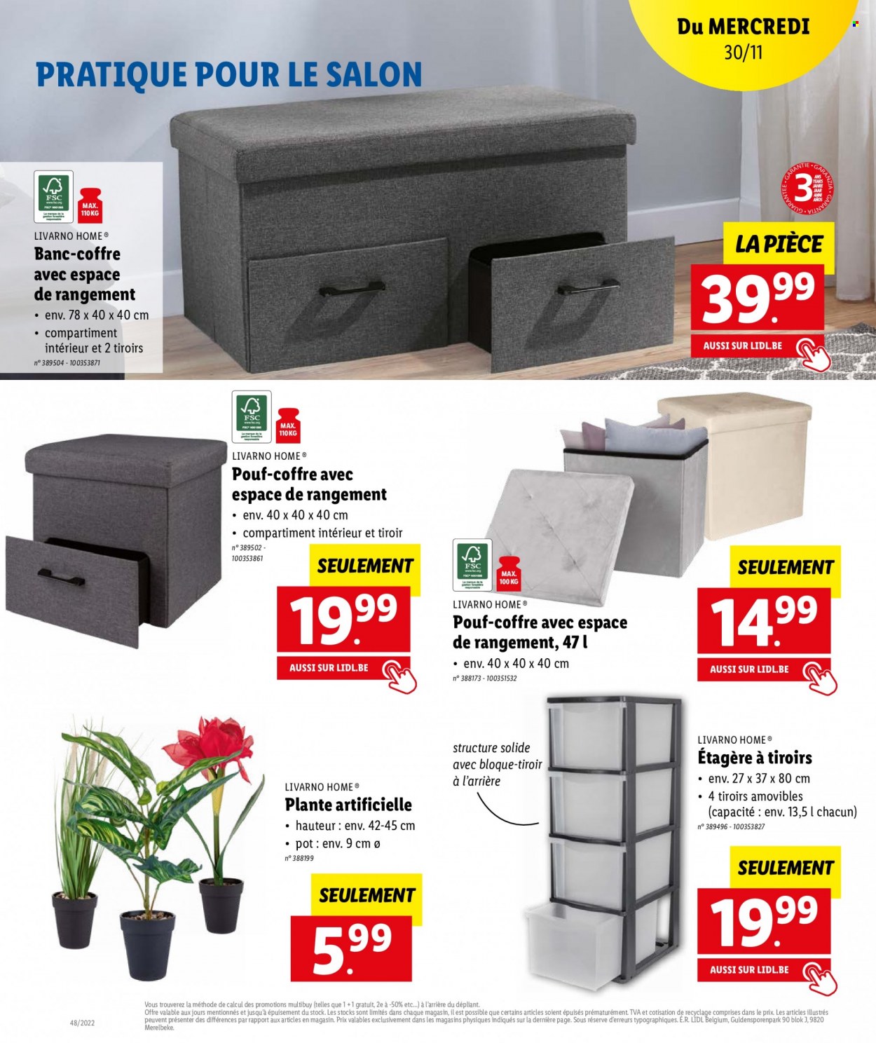 Catalogue Lidl - 28.11.2022 - 3.12.2022. Page 23.