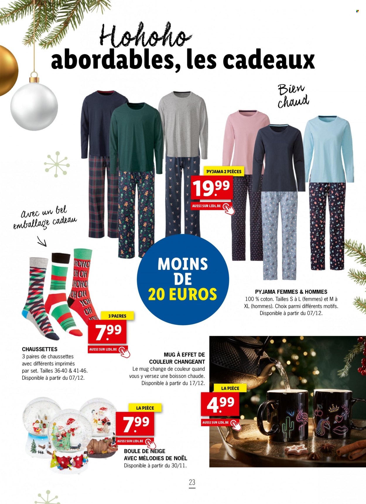 Catalogue Lidl. Page 23.