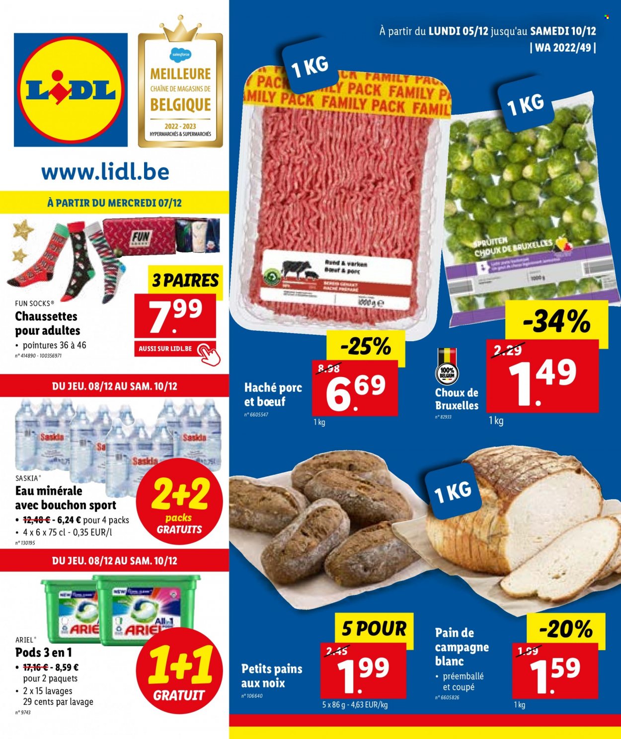 Catalogue Lidl - 5.12.2022 - 10.12.2022. Page 1.