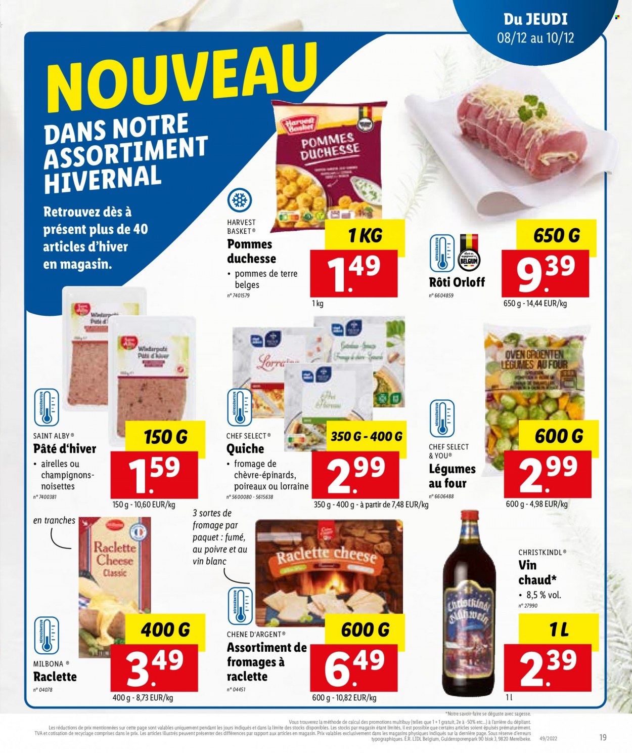 Catalogue Lidl - 5.12.2022 - 10.12.2022. Page 19.
