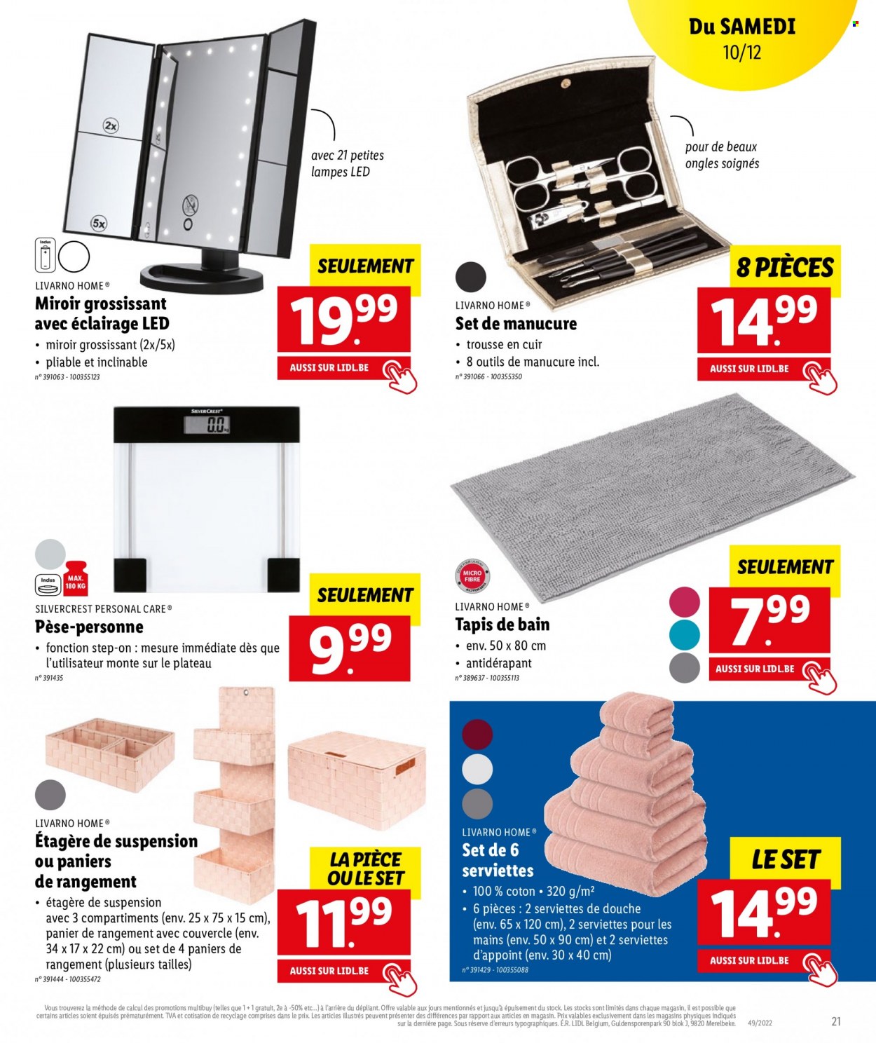 Catalogue Lidl - 5.12.2022 - 10.12.2022. Page 21.