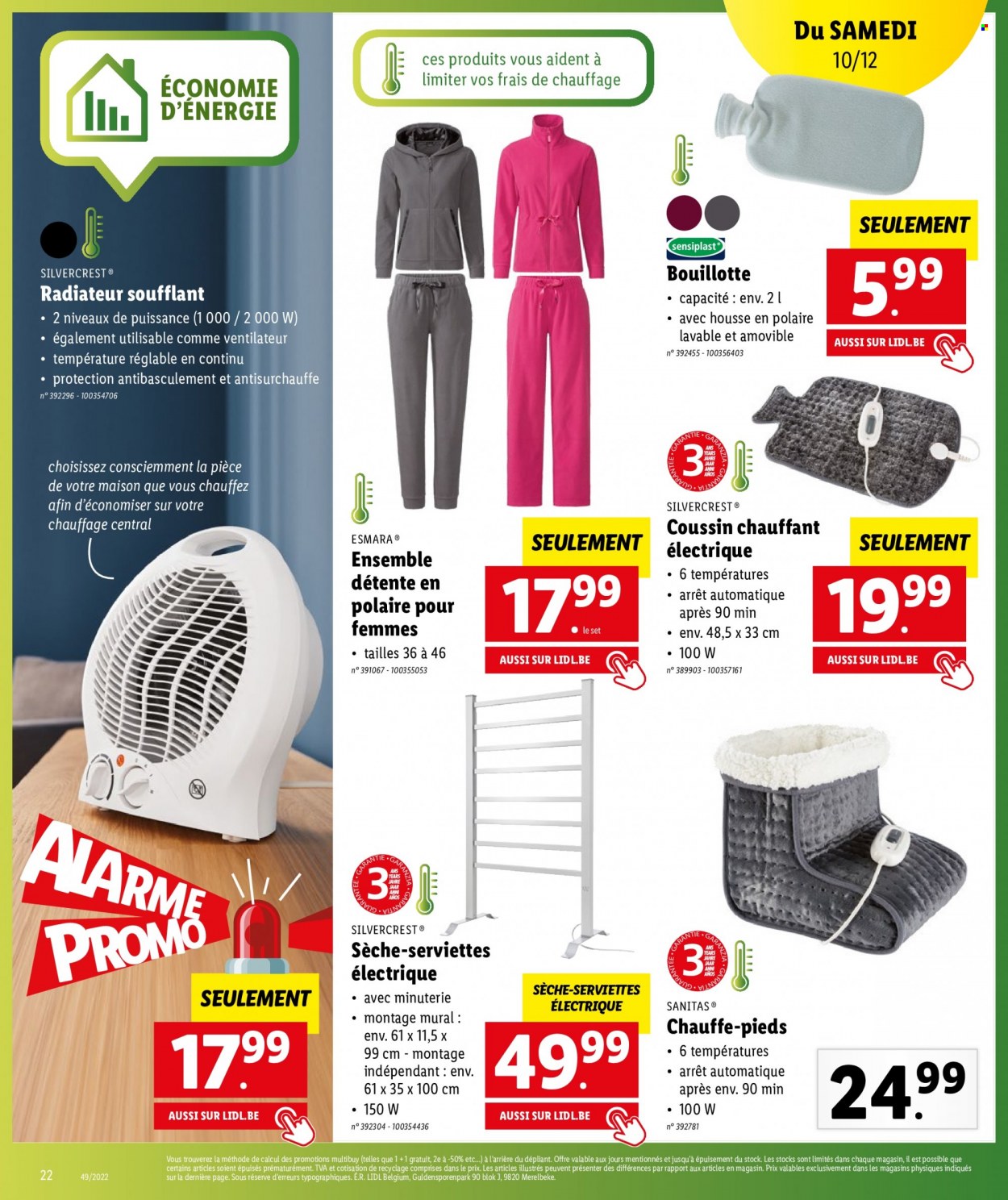 Catalogue Lidl - 5.12.2022 - 10.12.2022. Page 22.