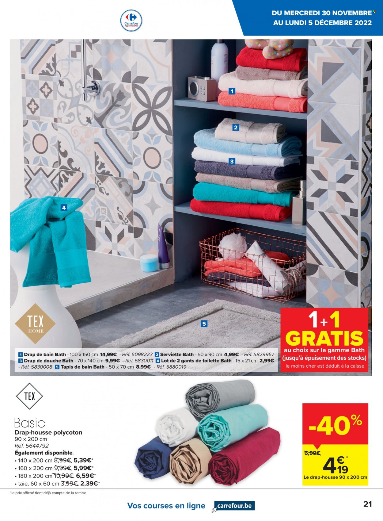 Catalogue Carrefour - 30.11.2022 - 5.12.2022. Page 21.