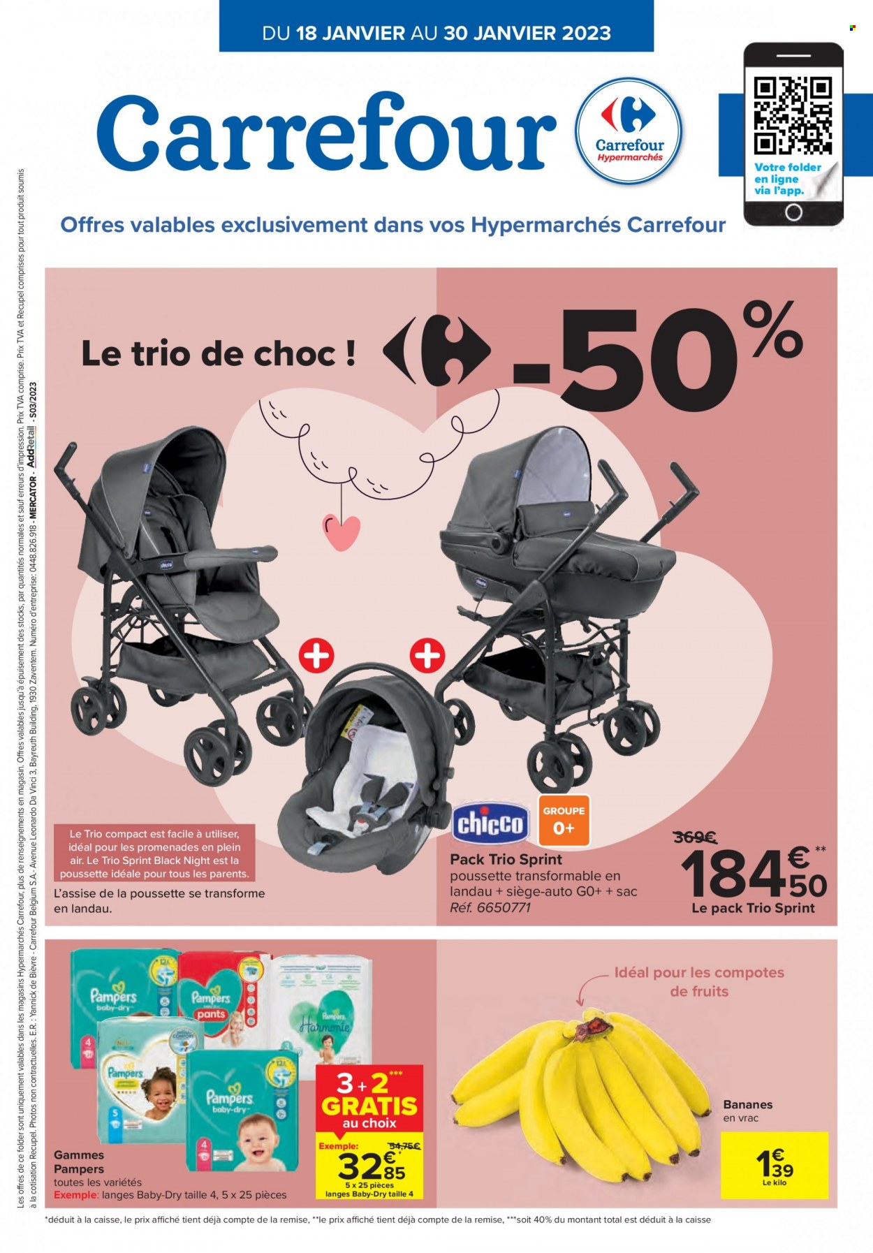 Catalogue Carrefour hypermarkt - 18.1.2023 - 30.1.2023. Page 1.