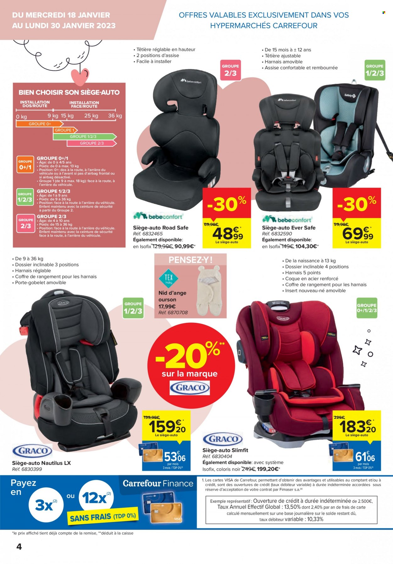 Catalogue Carrefour hypermarkt - 18.1.2023 - 30.1.2023. Page 4.