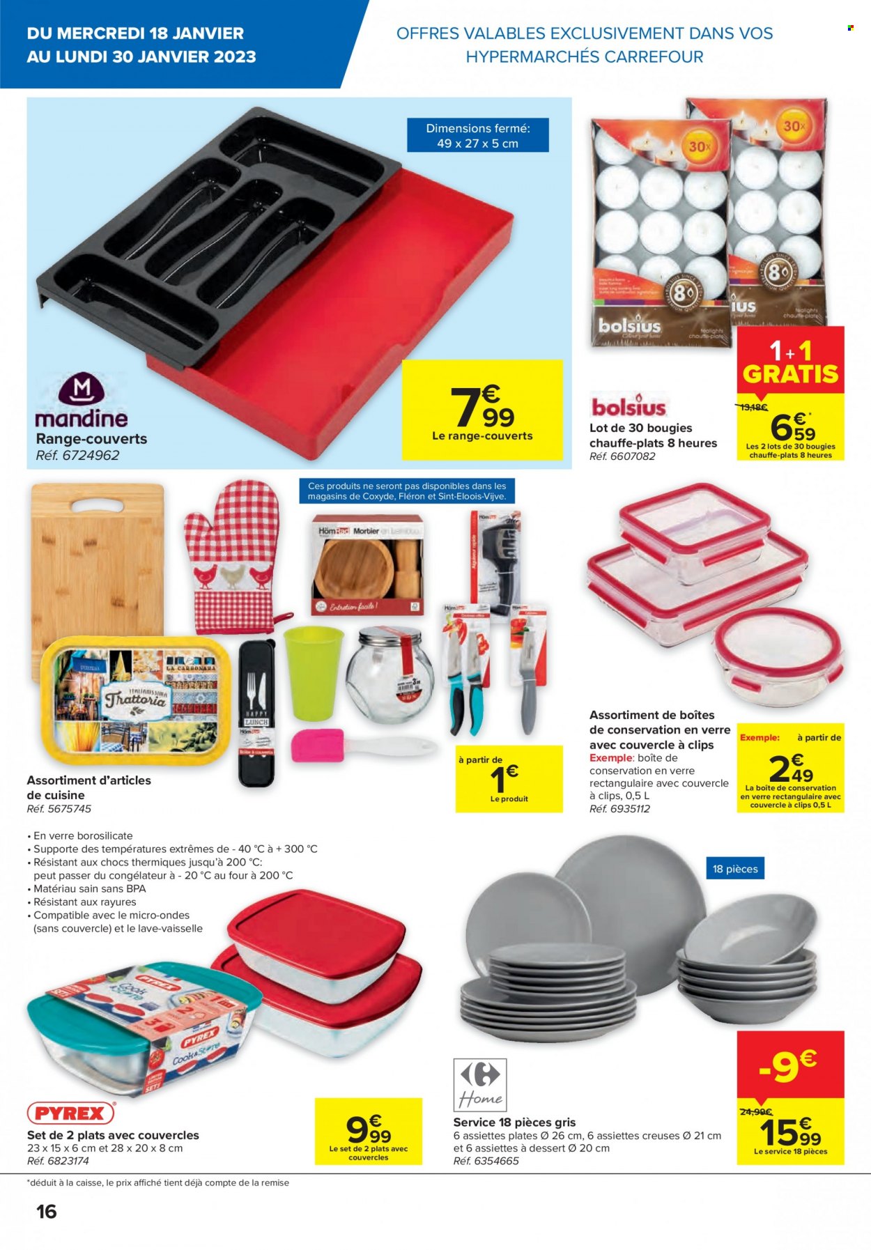 Catalogue Carrefour hypermarkt - 18.1.2023 - 30.1.2023. Page 16.