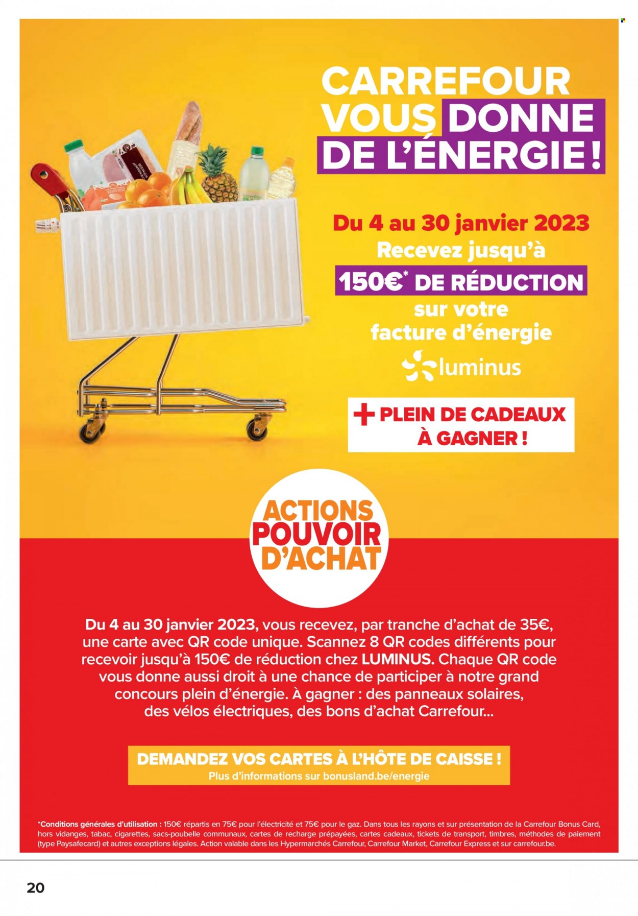 Catalogue Carrefour hypermarkt - 18.1.2023 - 30.1.2023. Page 20.