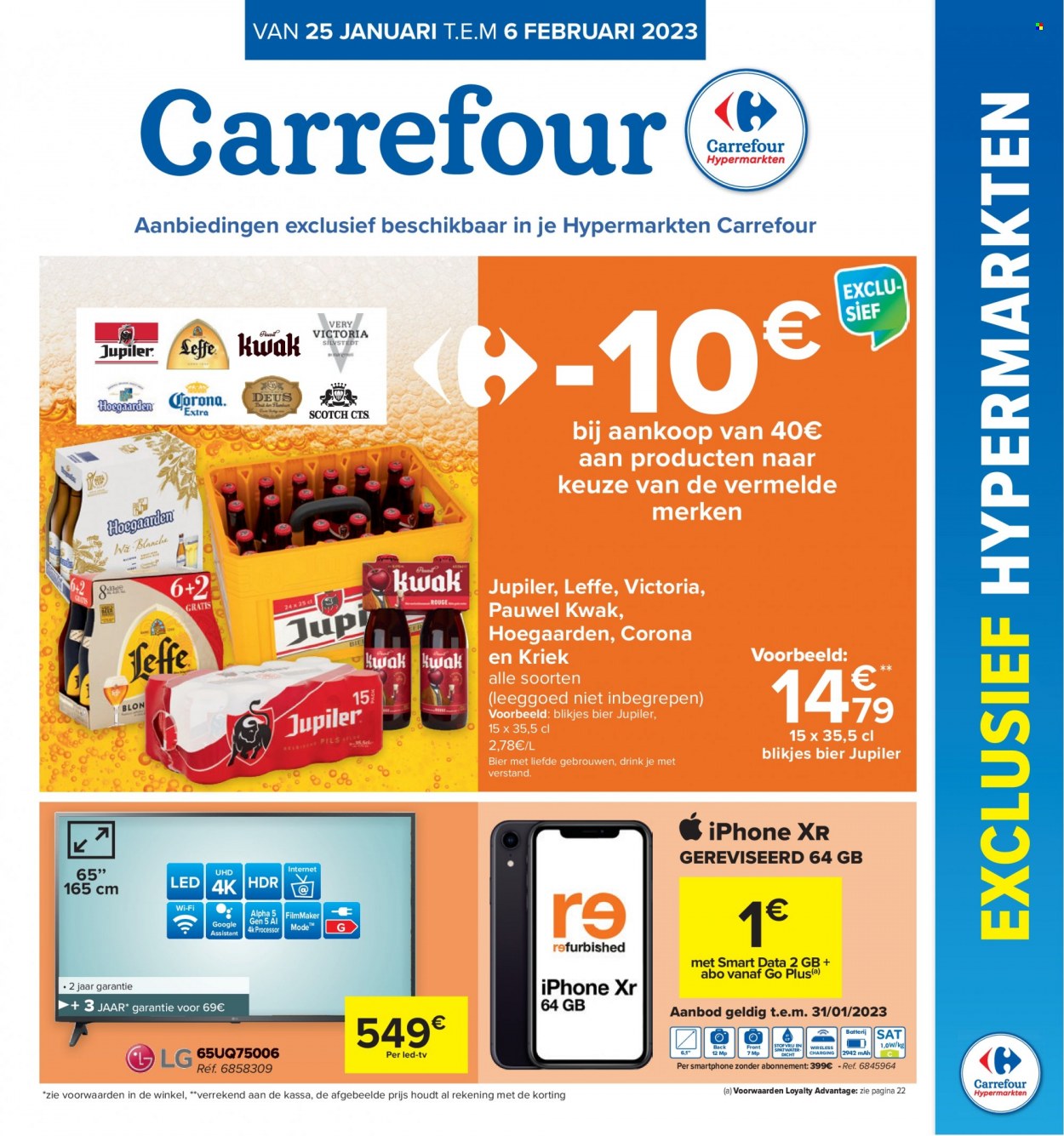 Catalogue Carrefour hypermarkt - 25.1.2023 - 6.2.2023. Page 1.