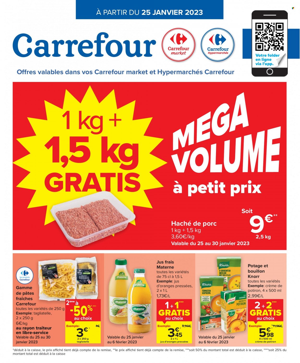 Catalogue Carrefour - 25.1.2023 - 6.2.2023. Page 1.