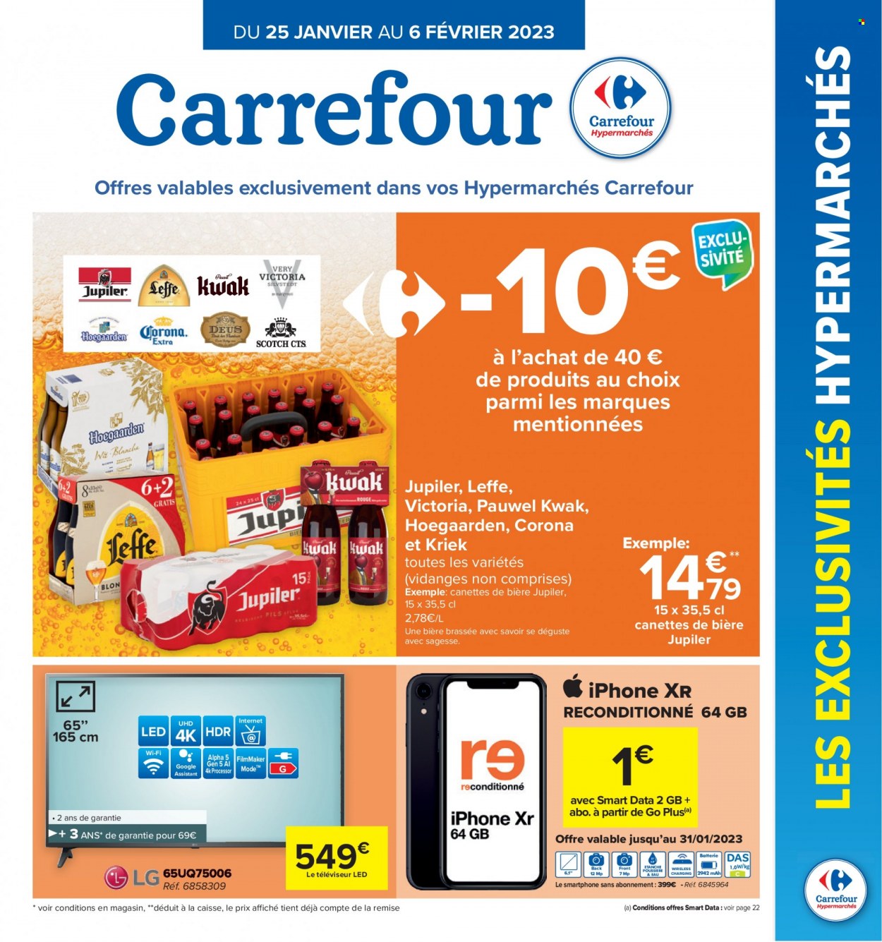 Catalogue Carrefour hypermarkt - 25.1.2023 - 6.2.2023. Page 1.