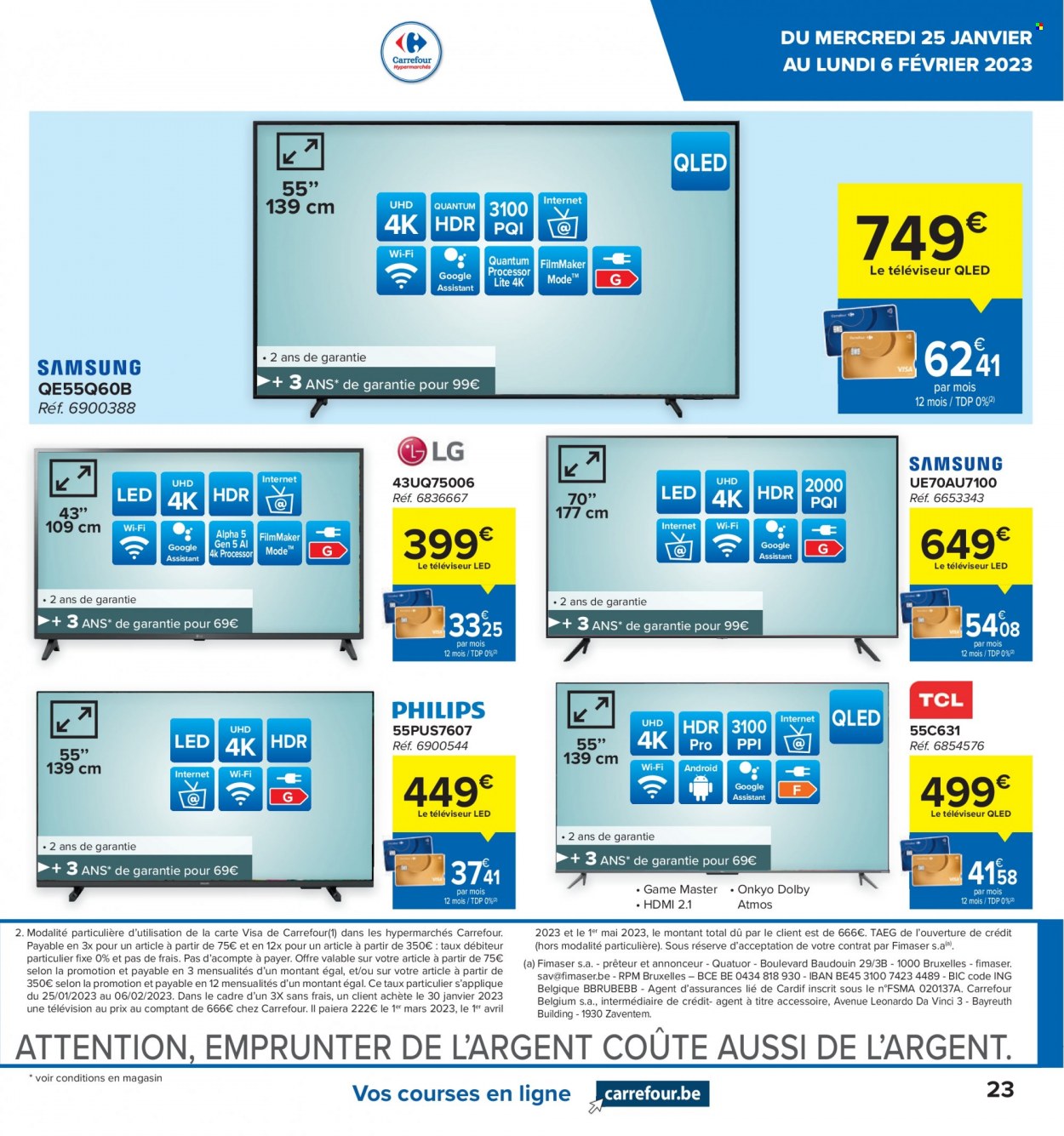 Catalogue Carrefour hypermarkt - 25.1.2023 - 6.2.2023. Page 3.
