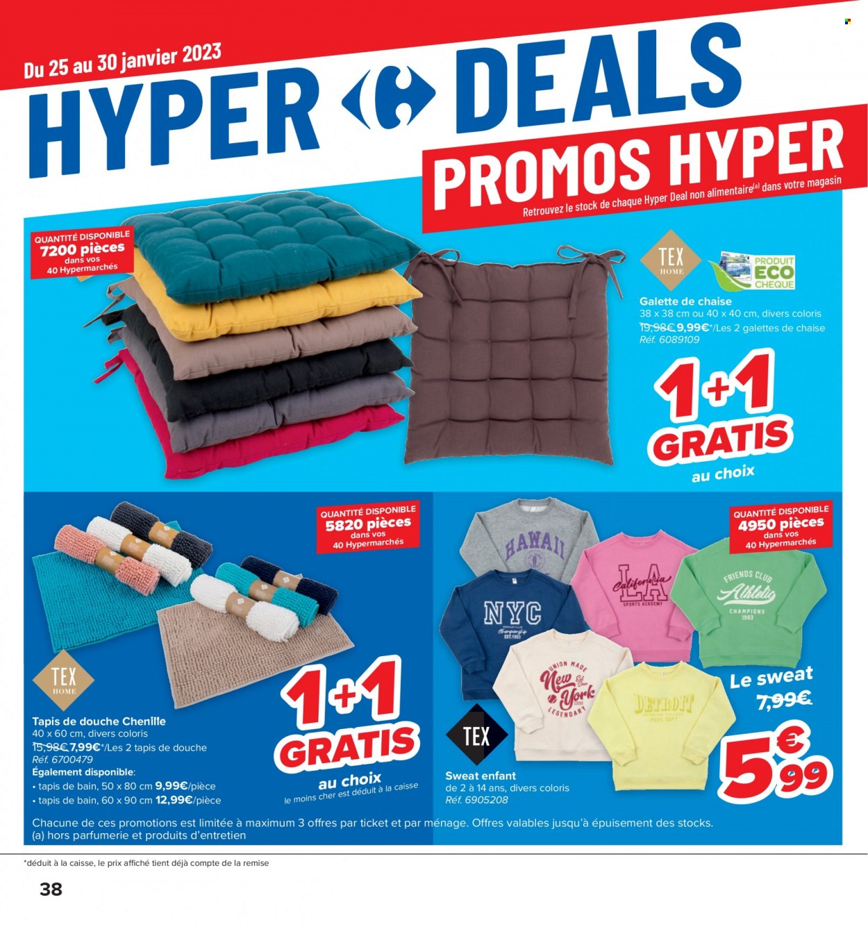 Catalogue Carrefour hypermarkt - 25.1.2023 - 6.2.2023. Page 18.