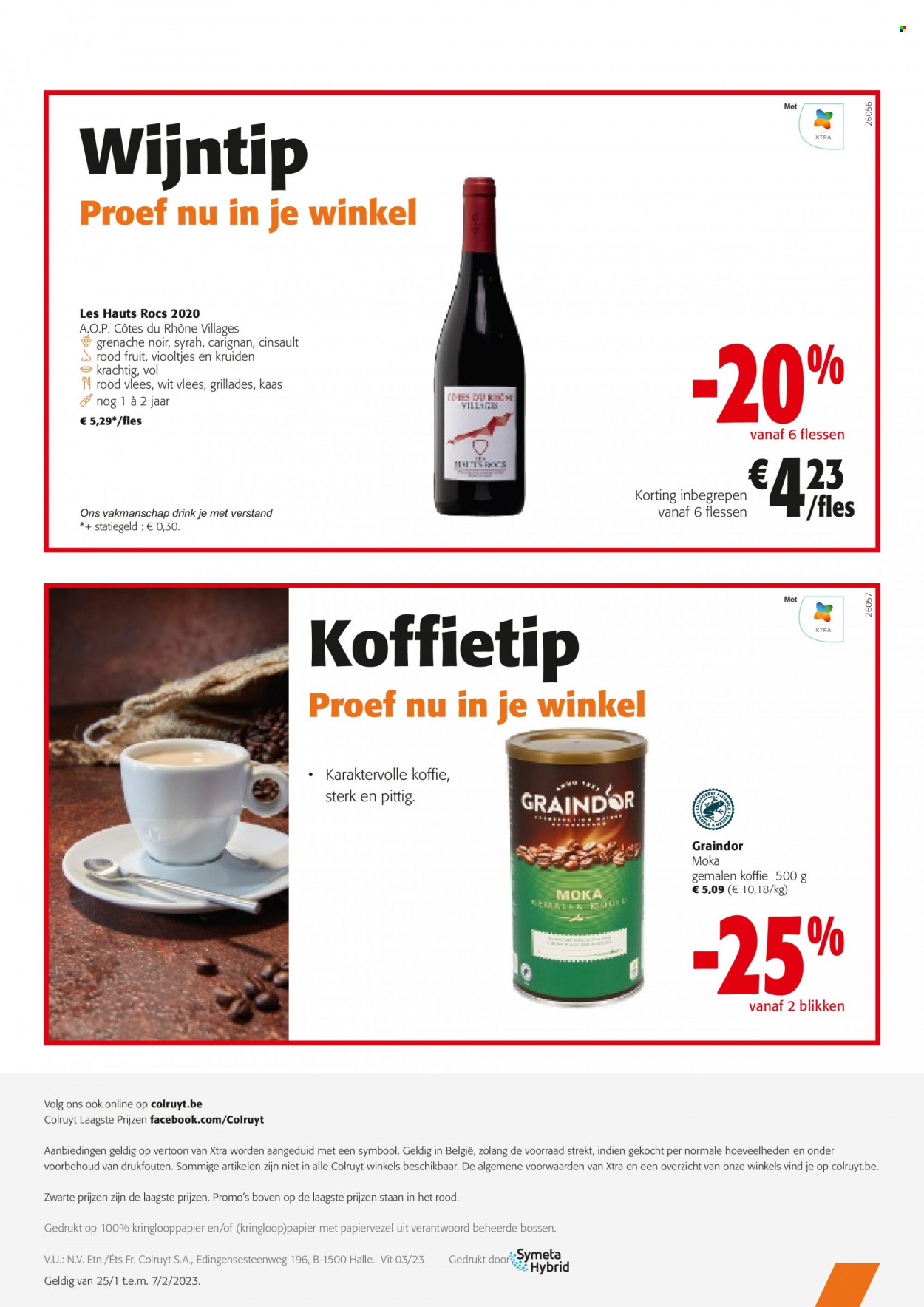 Catalogue Colruyt - 25.1.2023 - 7.2.2023. Page 26.