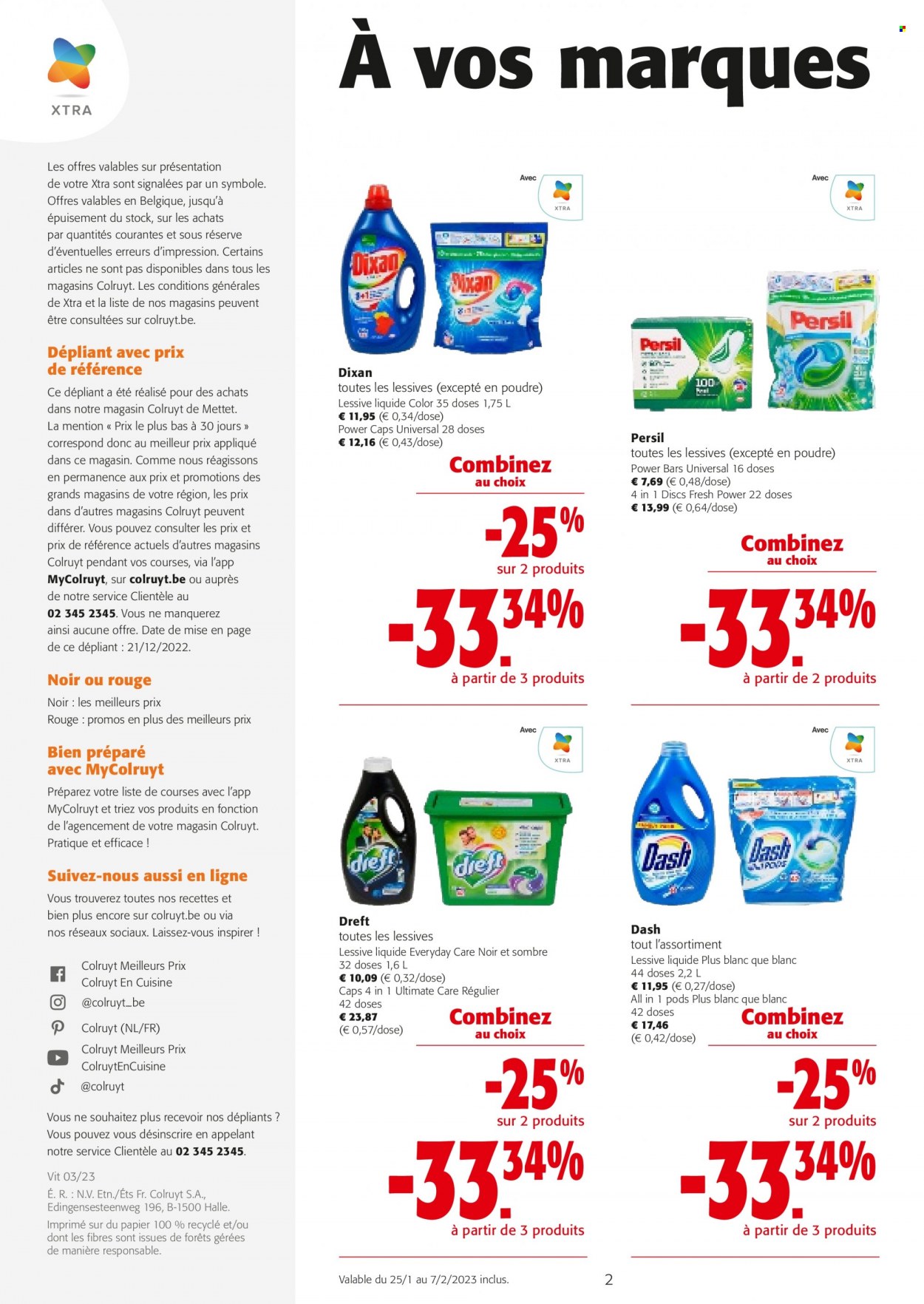 Catalogue Colruyt - 25.1.2023 - 7.2.2023. Page 2.