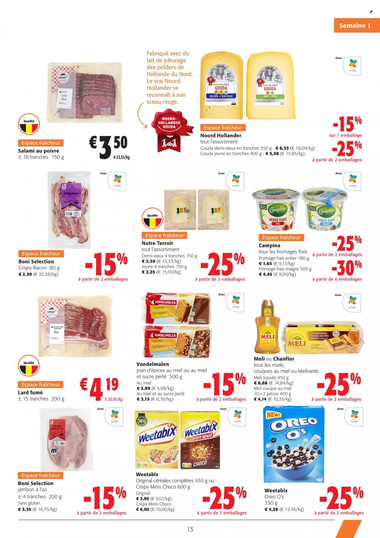 Catalogue Colruyt - 25.1.2023 - 7.2.2023. Page 13.