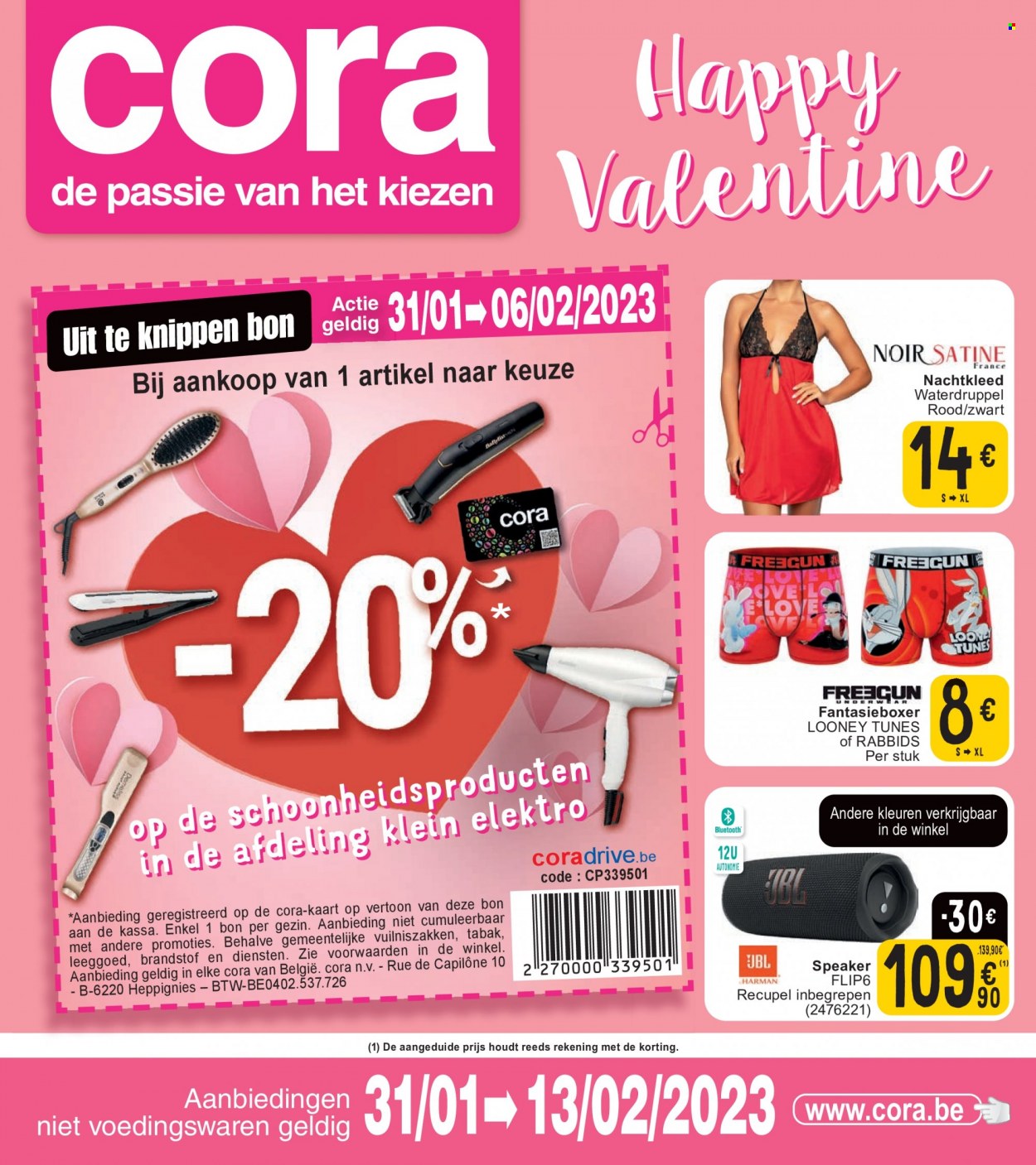 Catalogue Cora - 31.1.2023 - 13.2.2023. Page 1.