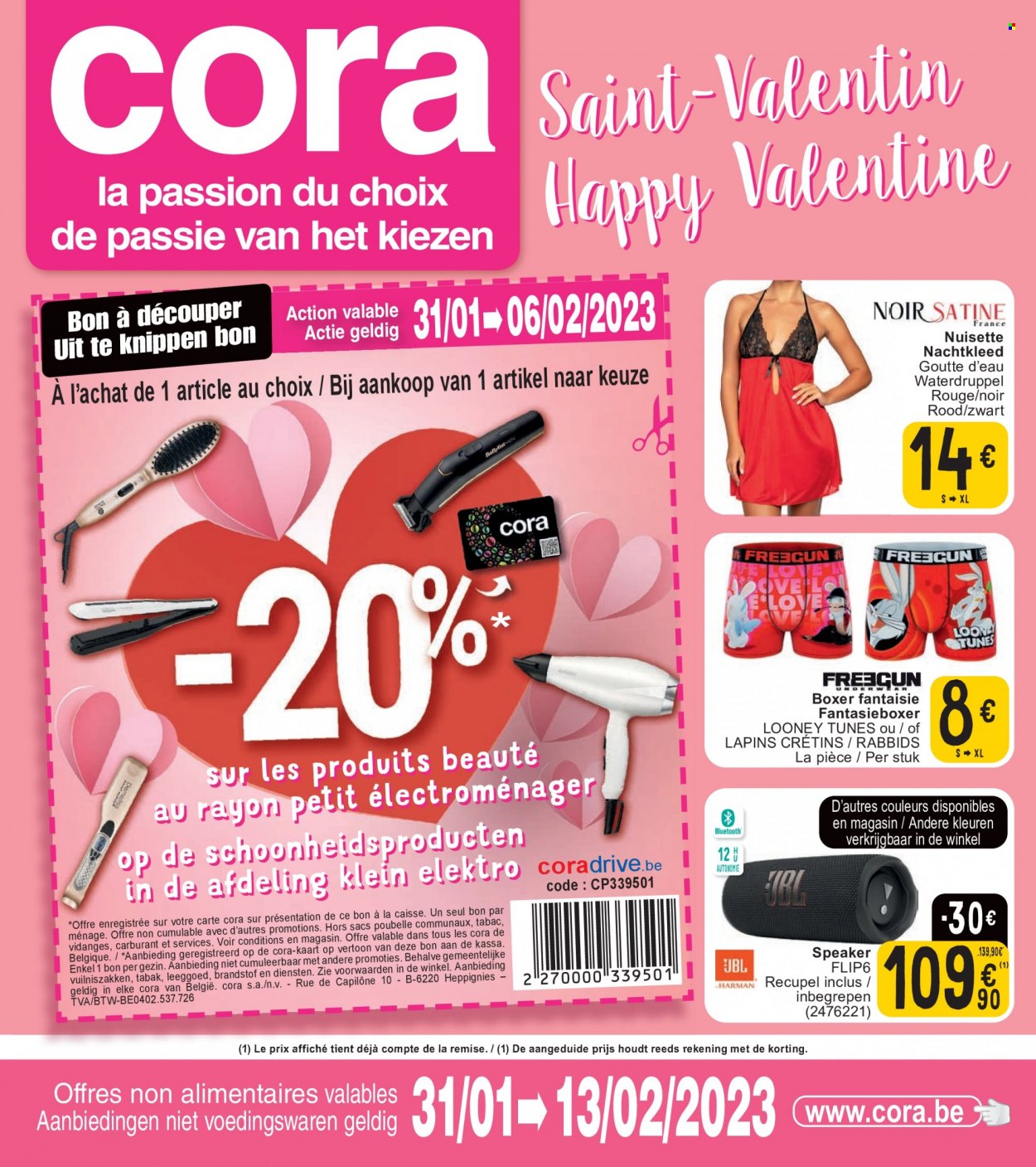 Catalogue Cora - 31.1.2023 - 13.2.2023. Page 1.