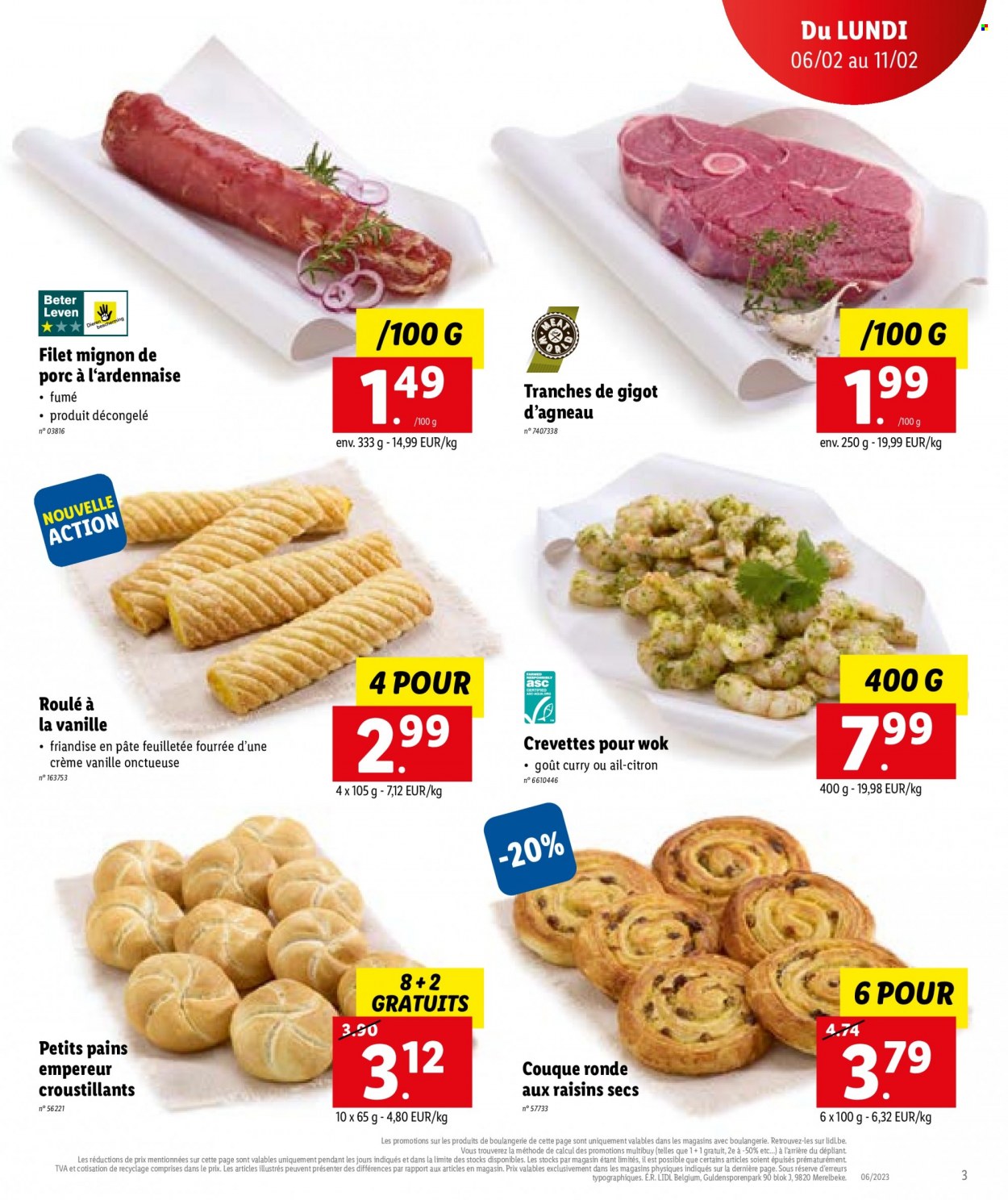 Catalogue Lidl - 6.2.2023 - 11.2.2023. Page 3.