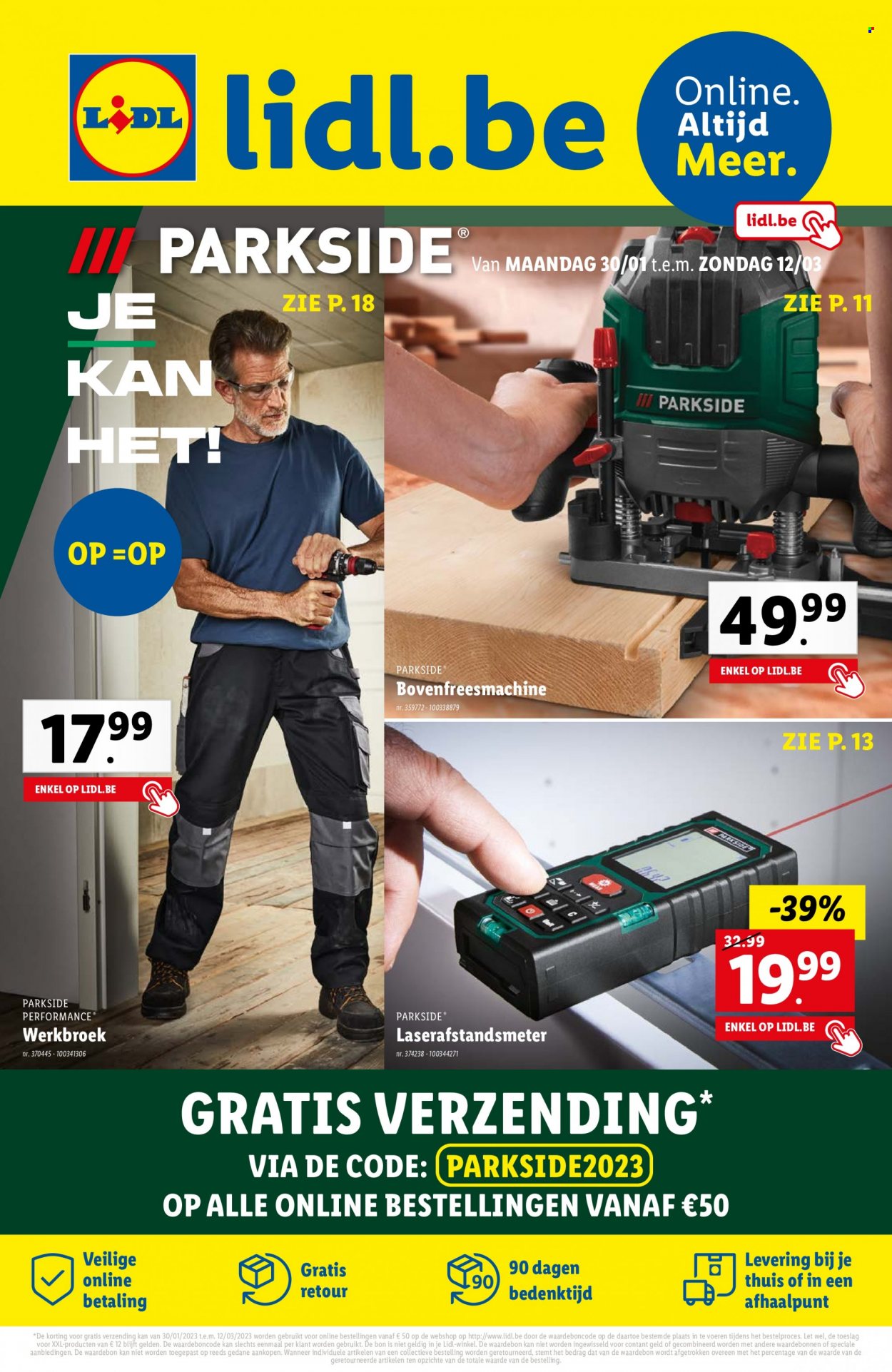 Catalogue Lidl - 30.1.2023 - 12.3.2023. Page 1.