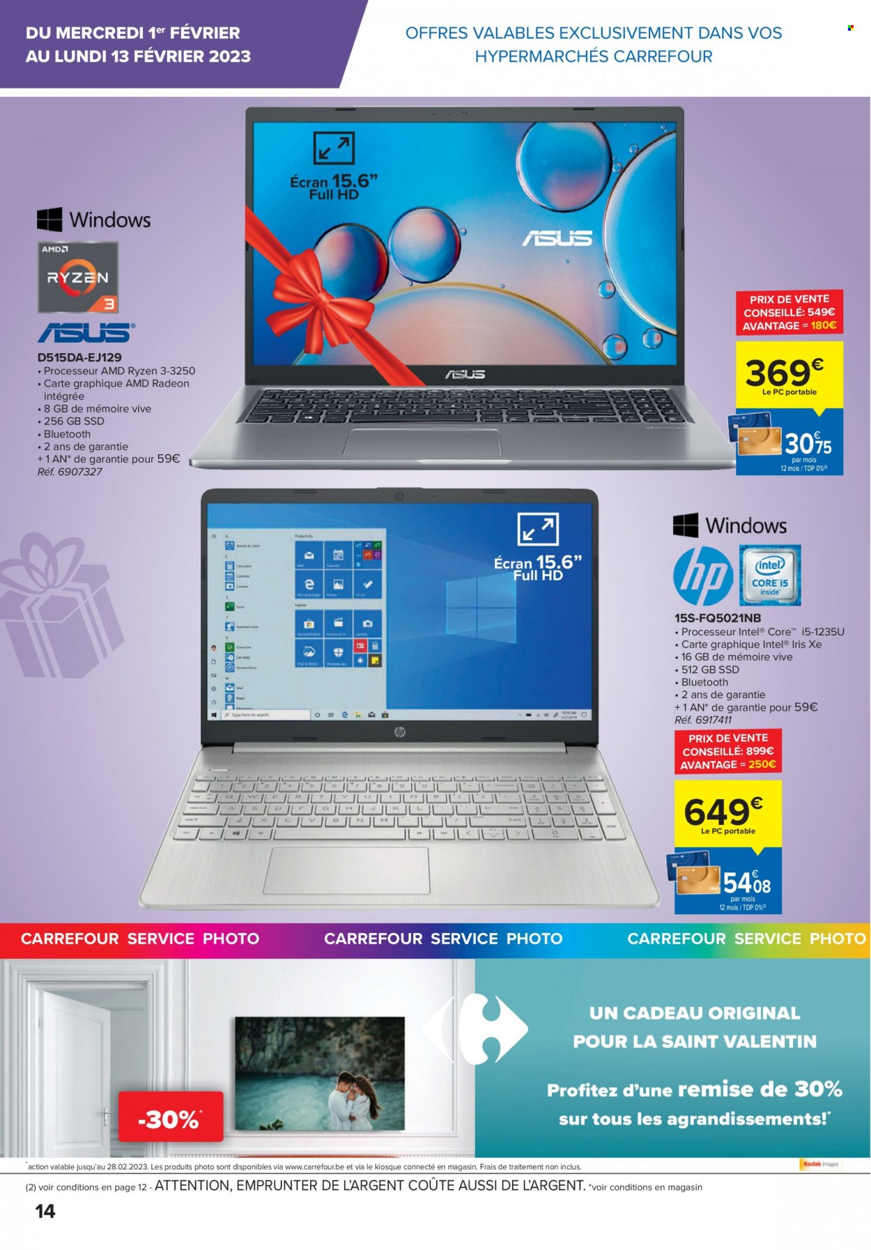 Catalogue Carrefour hypermarkt - 1.2.2023 - 13.2.2023. Page 14.