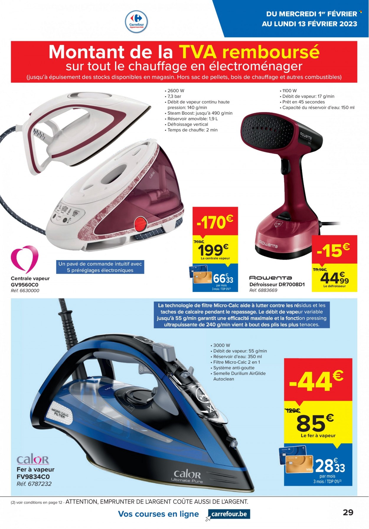 Catalogue Carrefour hypermarkt - 1.2.2023 - 13.2.2023. Page 29.