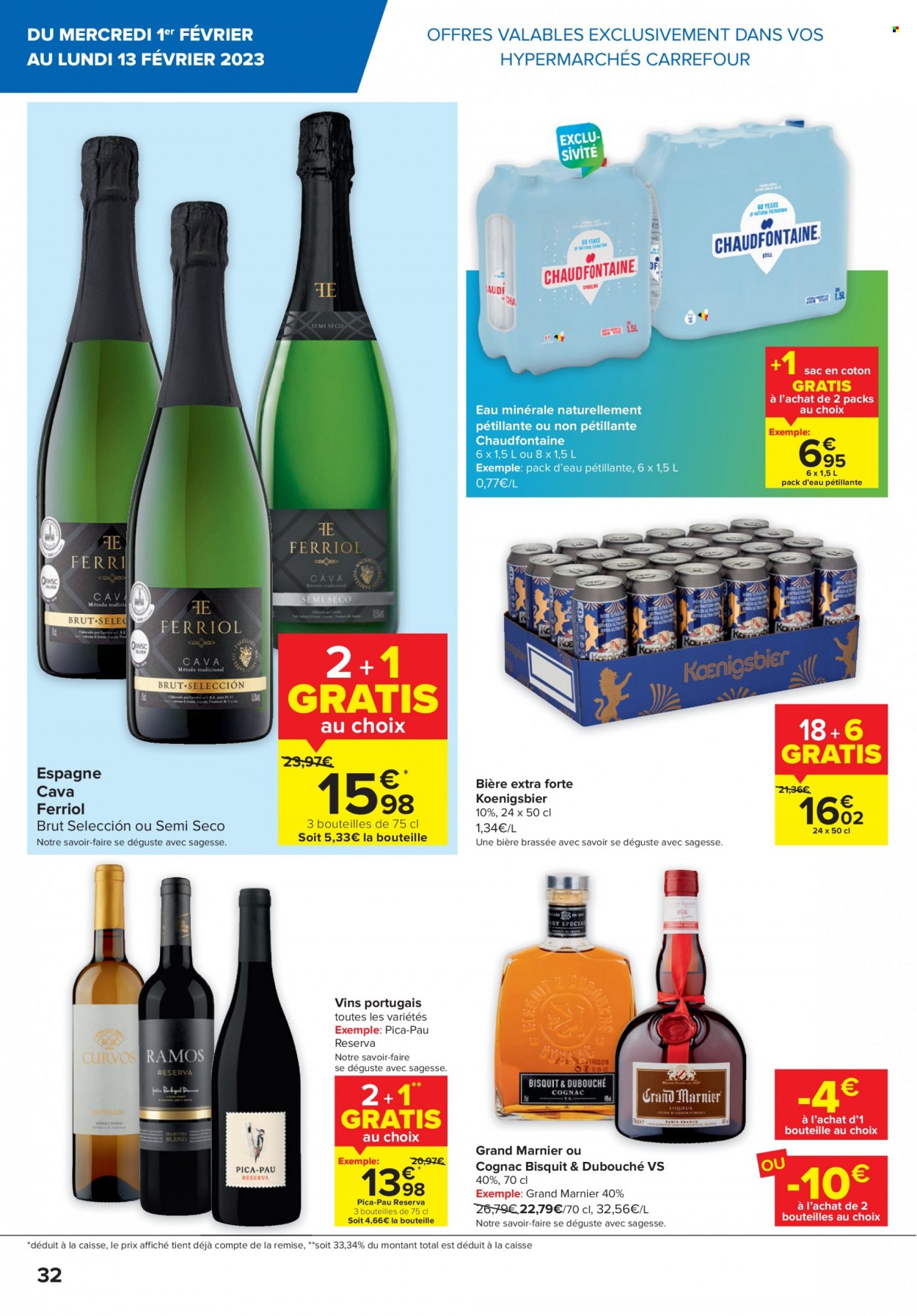Catalogue Carrefour hypermarkt - 1.2.2023 - 13.2.2023. Page 32.