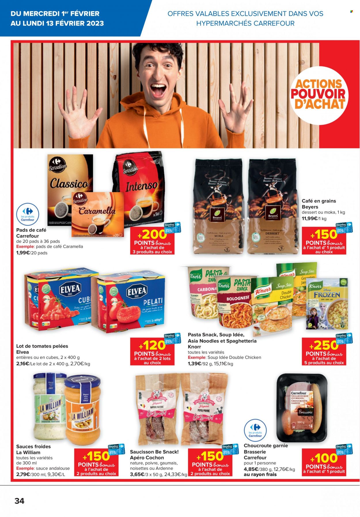 Catalogue Carrefour hypermarkt - 1.2.2023 - 13.2.2023. Page 34.