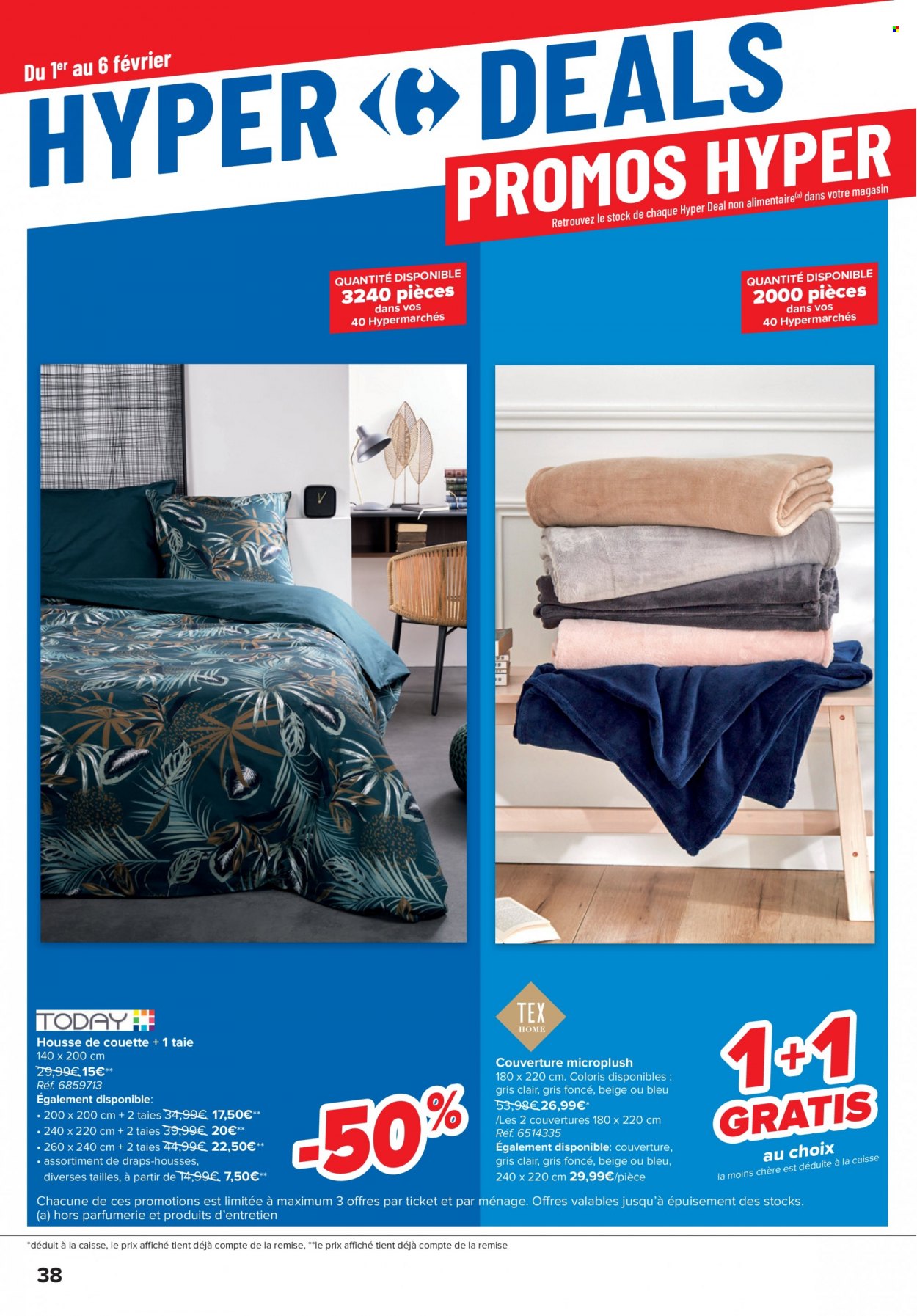 Catalogue Carrefour hypermarkt - 1.2.2023 - 13.2.2023. Page 38.