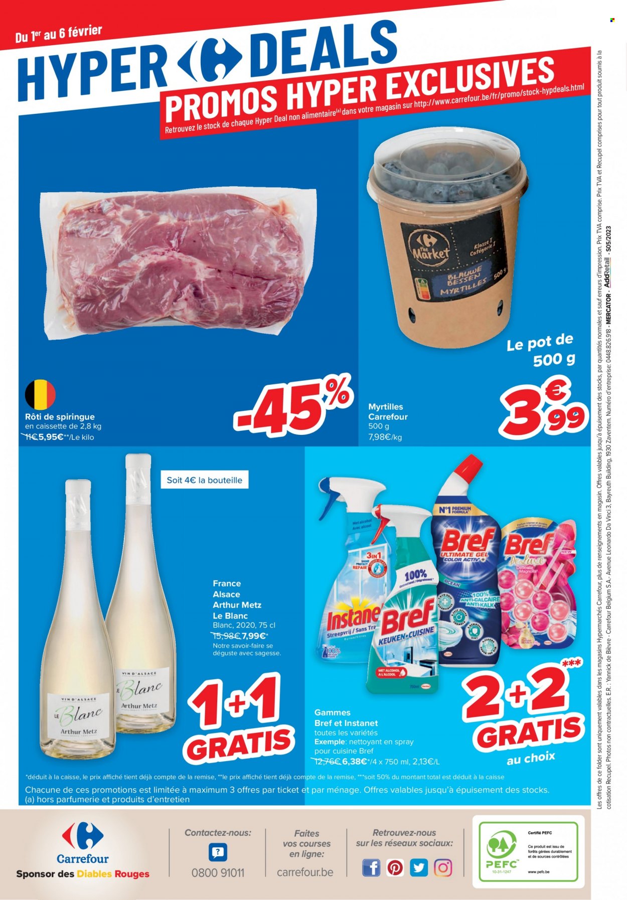 Catalogue Carrefour hypermarkt - 1.2.2023 - 13.2.2023. Page 40.