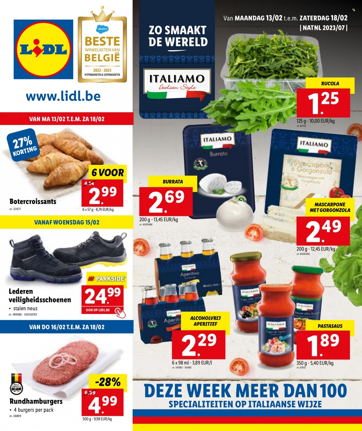 Catalogue Lidl - 13.2.2023 - 18.2.2023. Page 1.