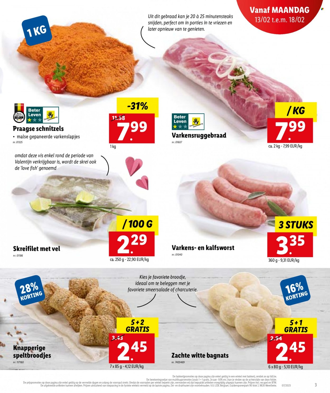 Catalogue Lidl - 13.2.2023 - 18.2.2023. Page 3.