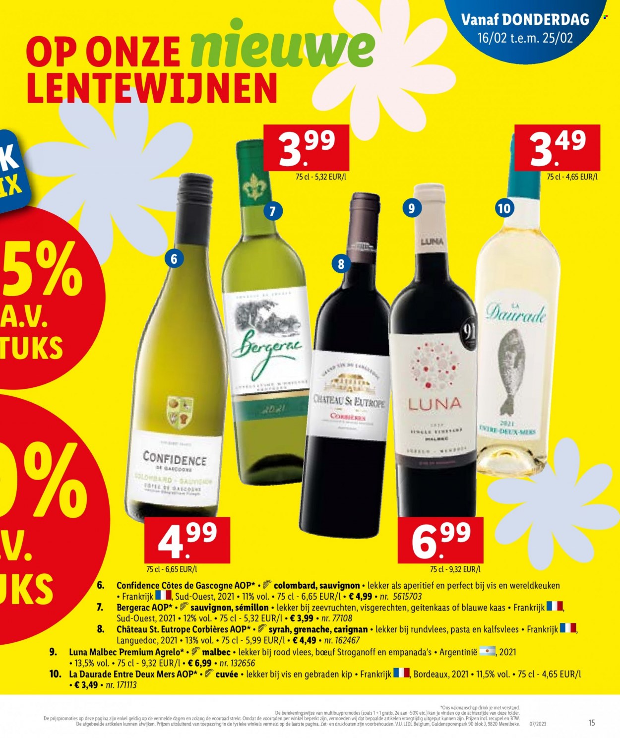 Catalogue Lidl - 13.2.2023 - 18.2.2023. Page 15.
