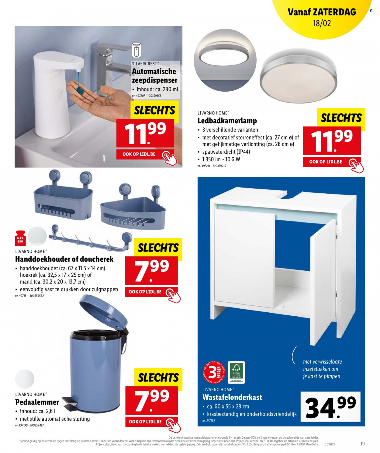 Catalogue Lidl - 13.2.2023 - 18.2.2023. Page 19.