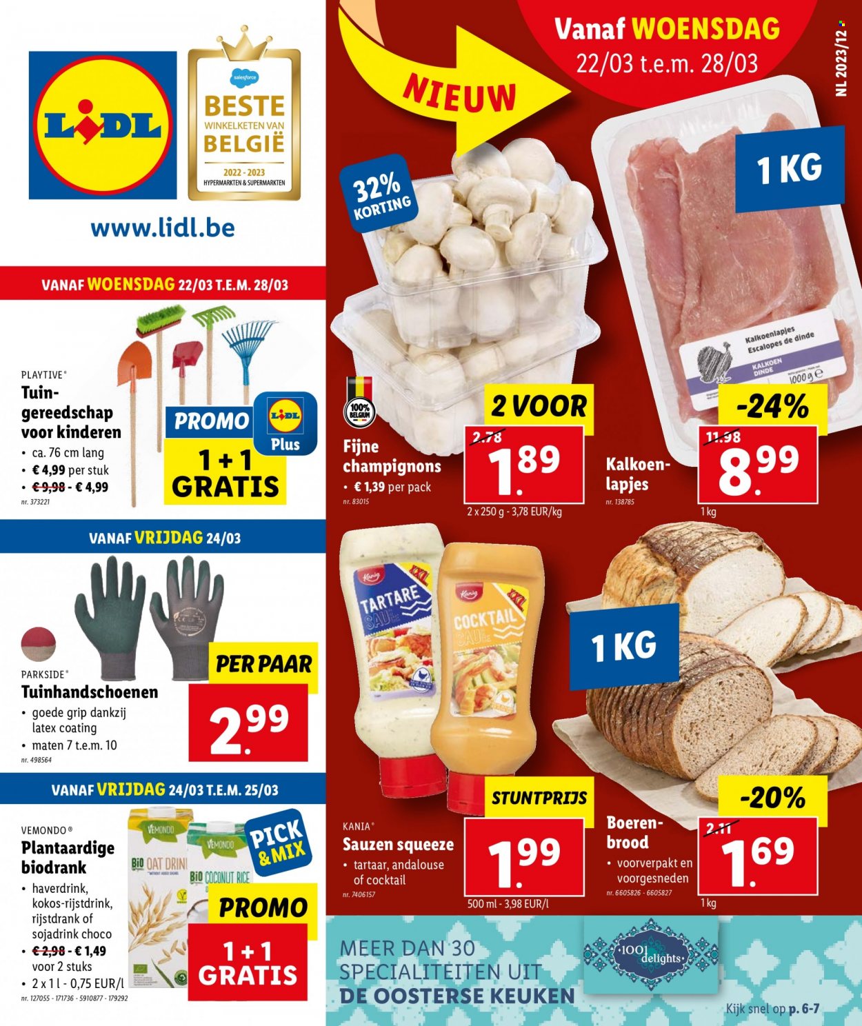 Catalogue Lidl - 22.3.2023 - 28.3.2023. Page 1.